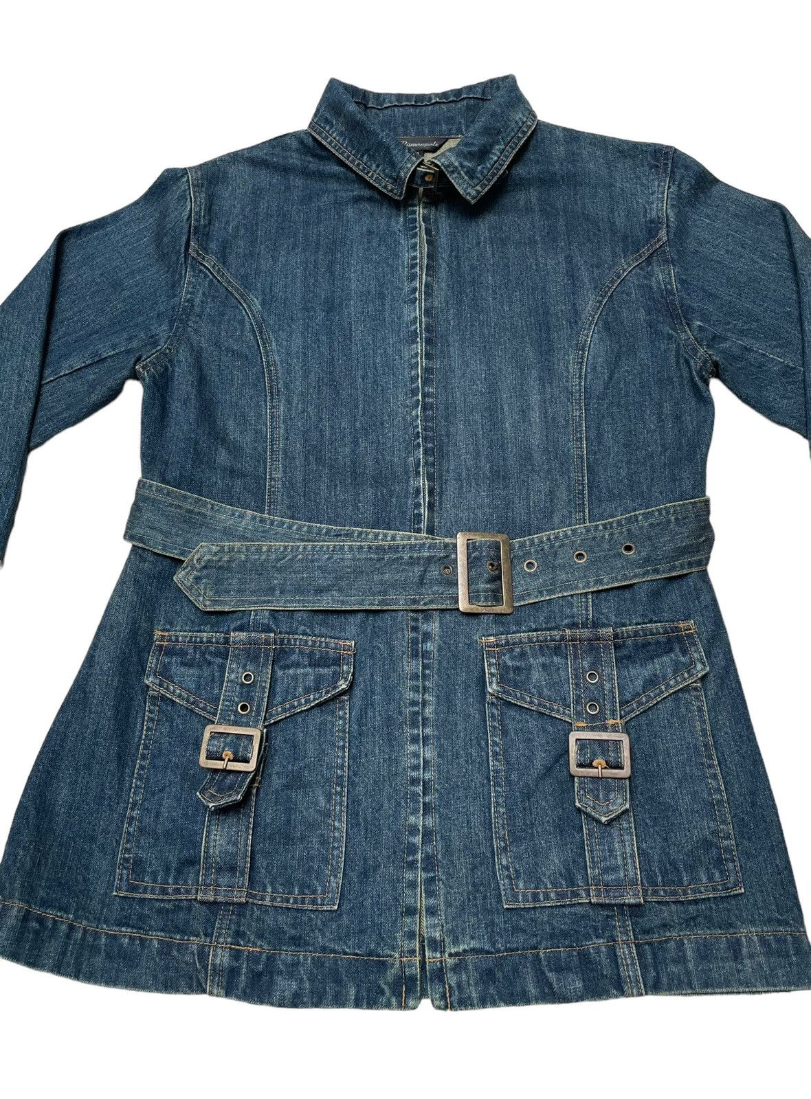 Vintage Vintage Japanese Brand Ramonpole Denim Jacket 2000s Size US M / EU 48-50 / 2 - 3 Thumbnail