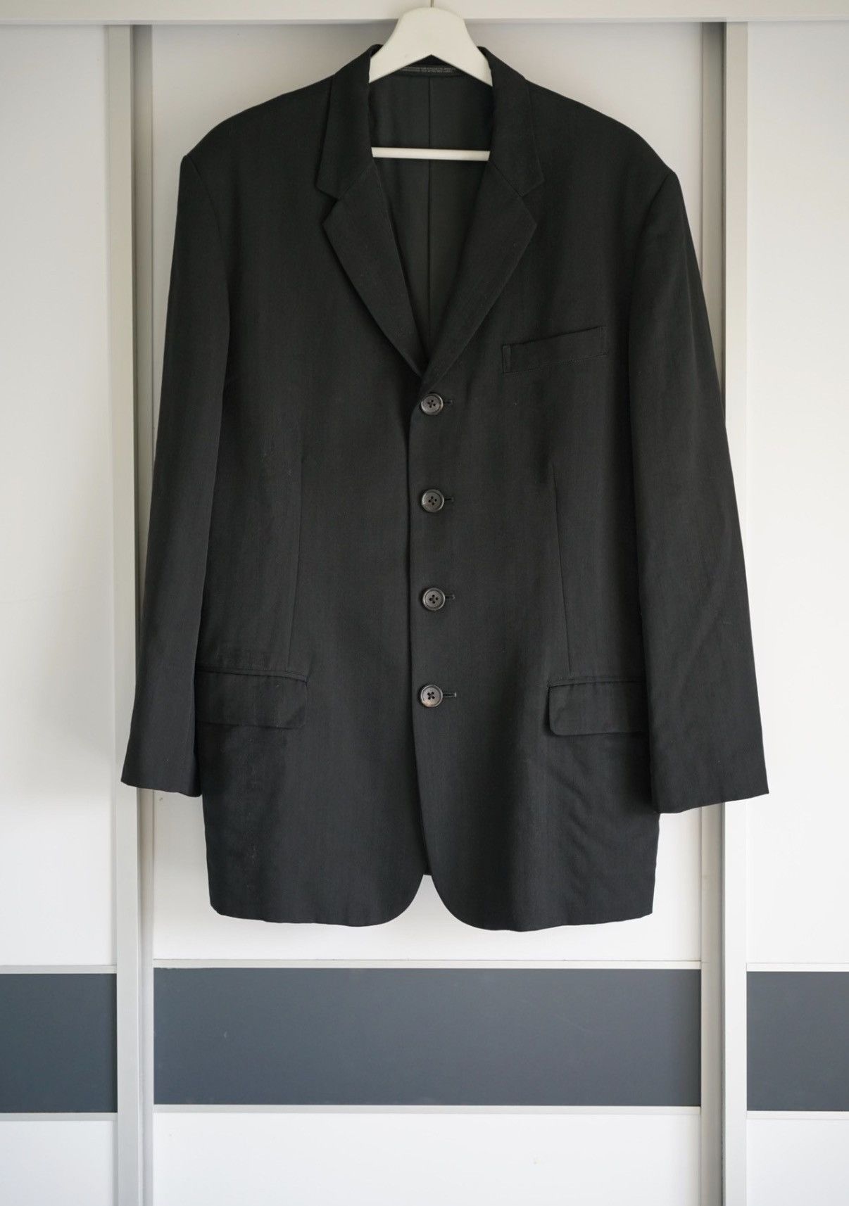 Yohji Yamamoto Yohji Yamamoto 93aw Reggae Four-Button Blazer K4 Size US S / EU 44-46 / 1 - 1 Thumbnail