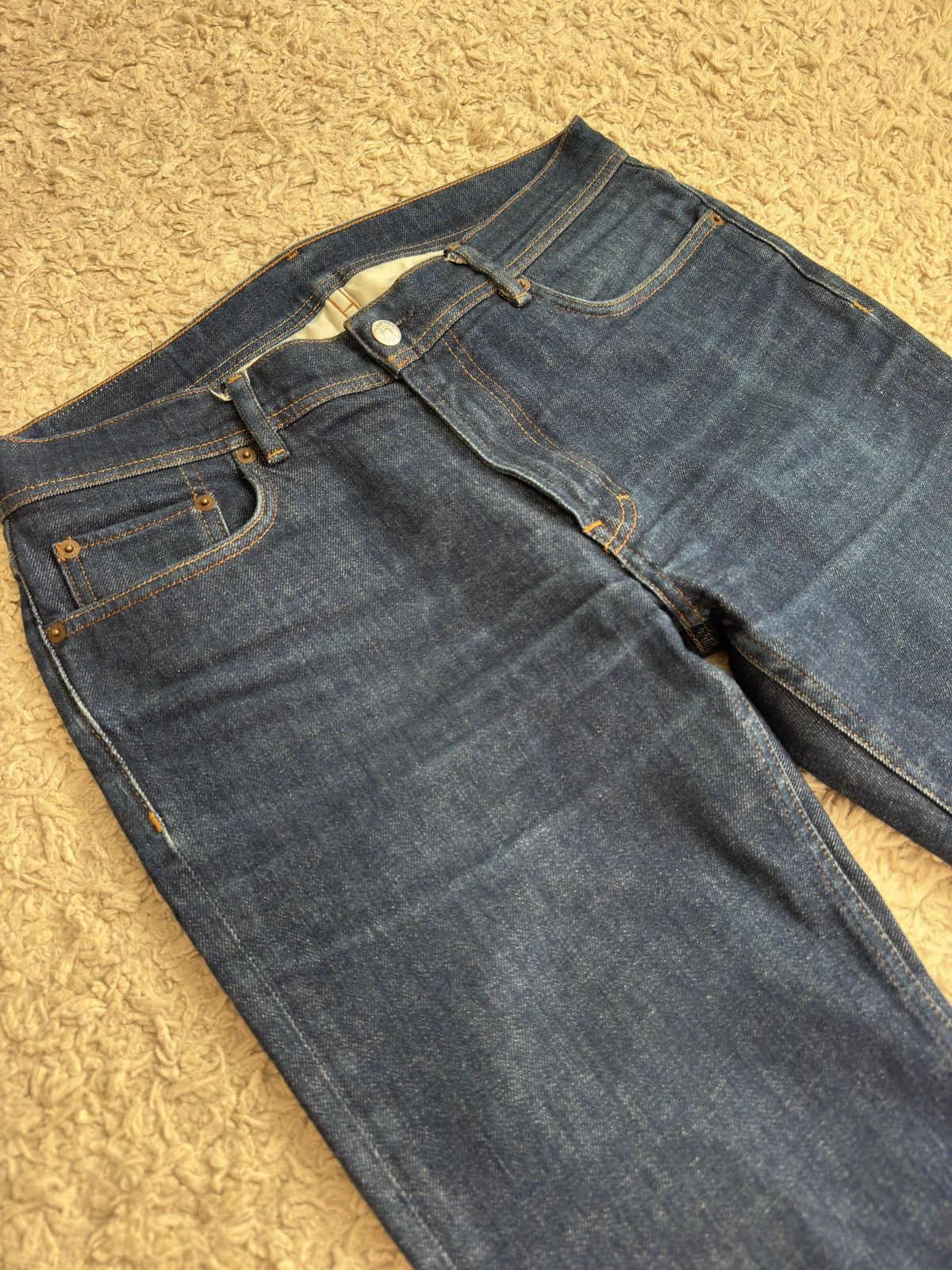 Acne Studios Acne Studios North Indigo Navy Jeans Size 34 Size US 34 / EU 50 - 6 Thumbnail