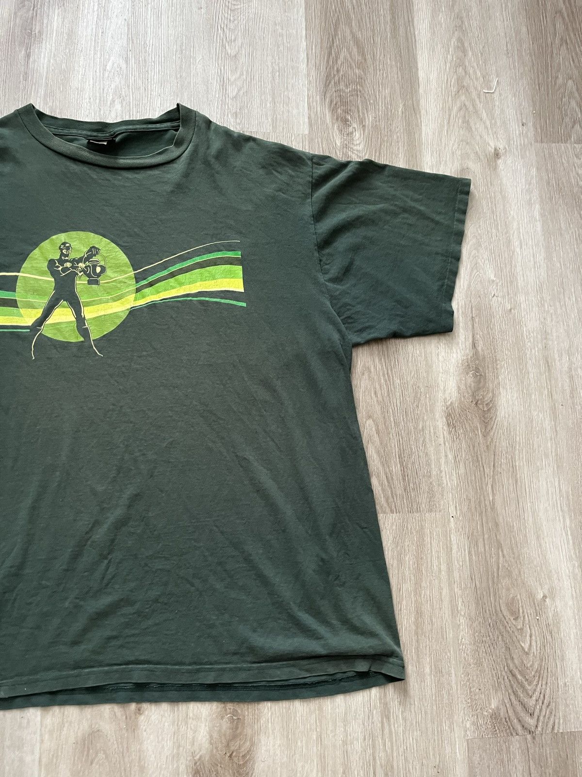 Vintage VINTAGE GREEN LANTERN SUPERHERO T-SHIRT Size US XXL / EU 58 / 5 - 4 Thumbnail