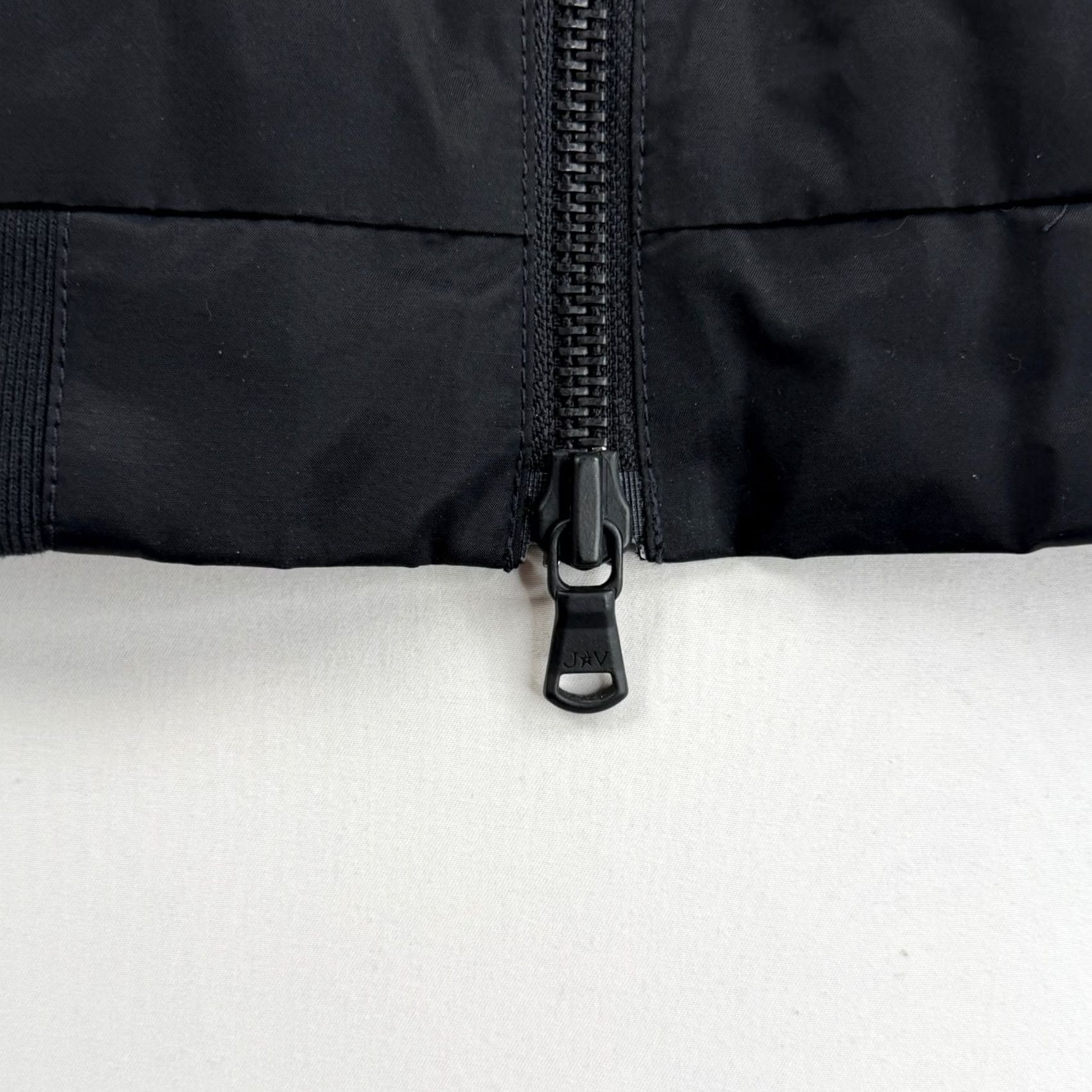 John Varvatos John Varvatos USA Mens Large Bomber Jacket Full Zip Black Nylon Cotton Size US L / EU 52-54 / 3 - 7 Thumbnail