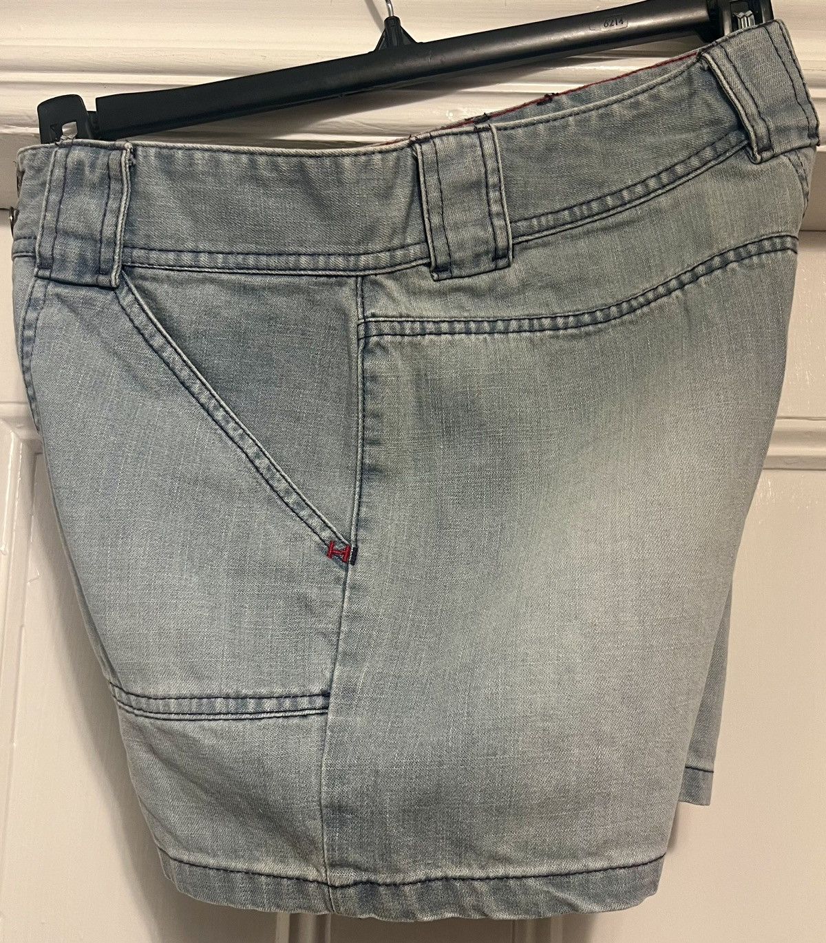 Designer × Other × Tommy Hilfiger Authentic Tommy Hilfiger denim blue shorts rare 4 vintage Size 27" / US 4 / IT 40 - 5 Thumbnail