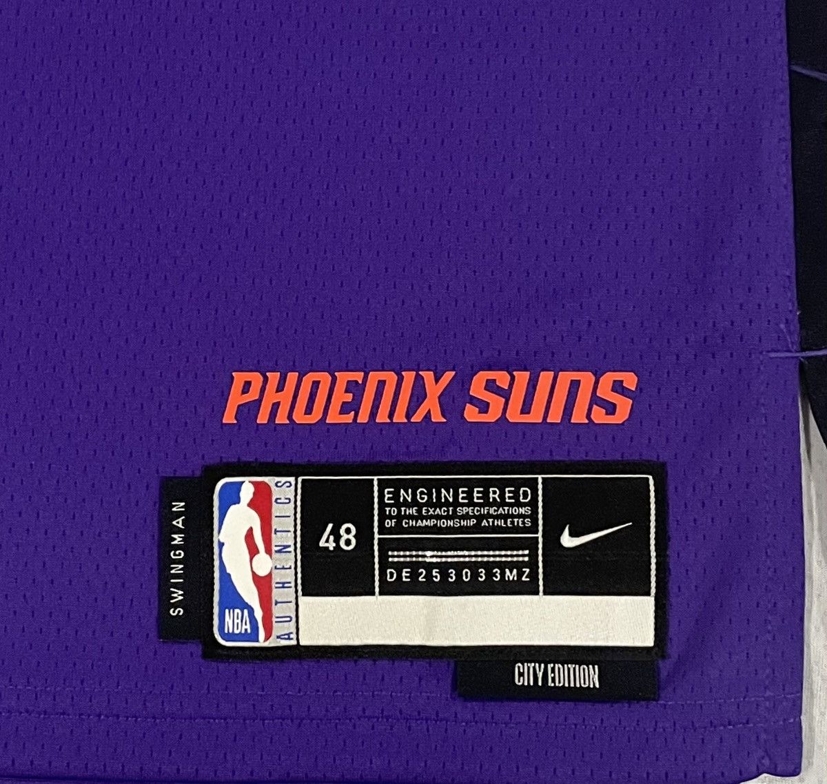 Nike Nike Phoenix Suns Booker #1 Jersey The Valley Men’s Large Size US L / EU 52-54 / 3 - 3 Thumbnail