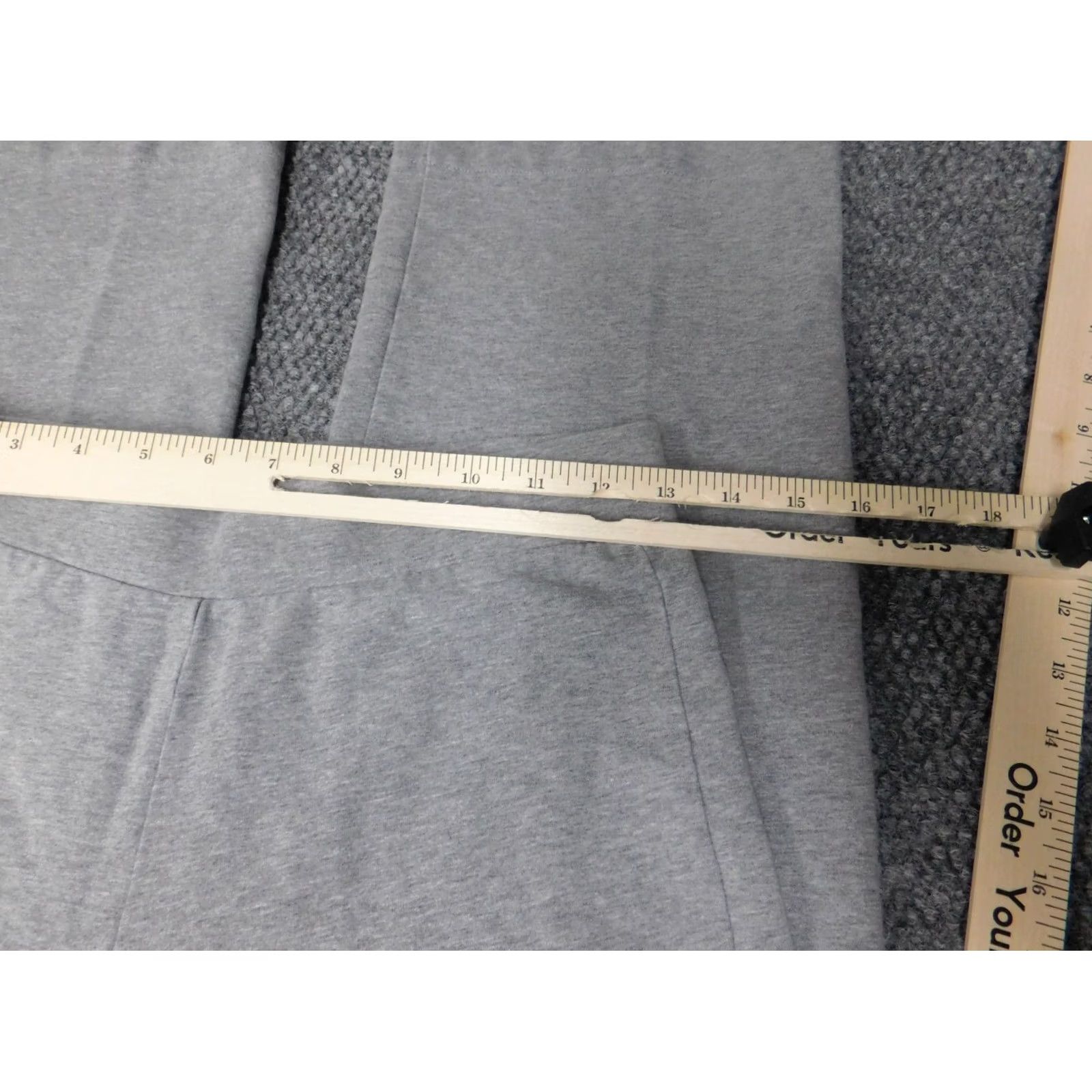 Jones New York Jones New York Womens Sweatpants PP Petites Gray Straight Signature Pants Size 24" / US 00 / IT 34 - 2 Thumbnail