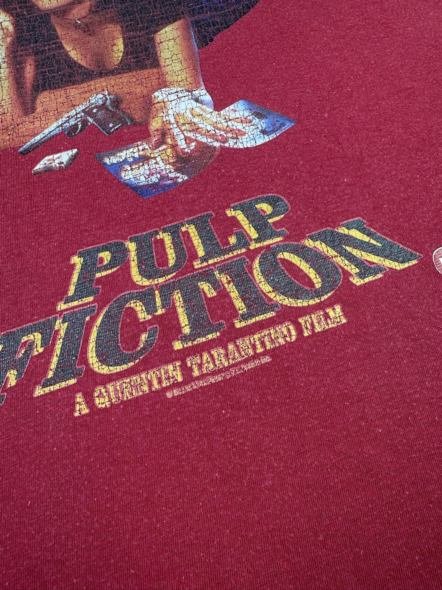 Other Vintage Pulp Fiction by Quentin Tarantino T-Shirt 90s Size US XL / EU 56 / 4 - 3 Thumbnail