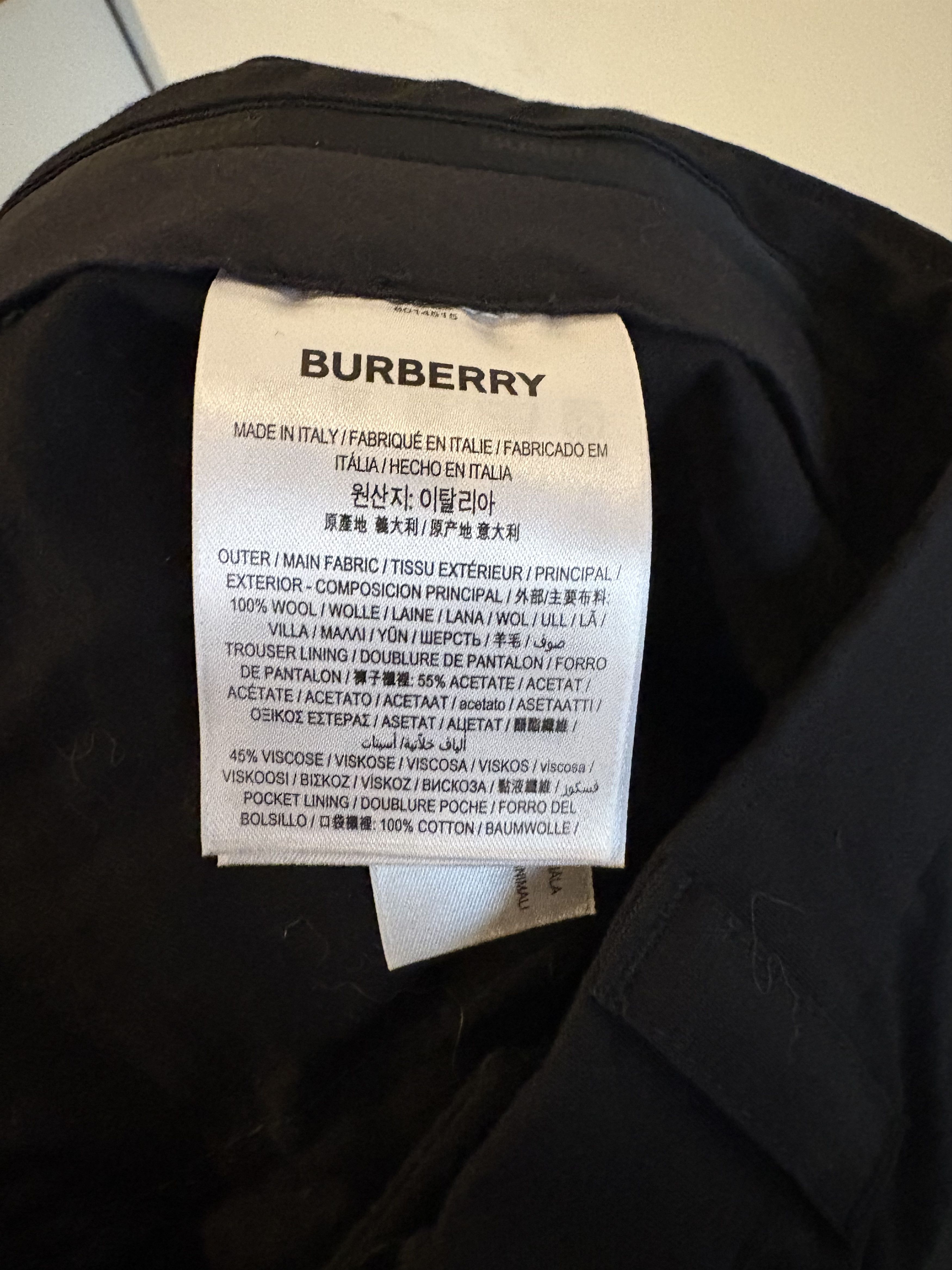 Burberry Burberry Pants Size 46R - 8 Thumbnail