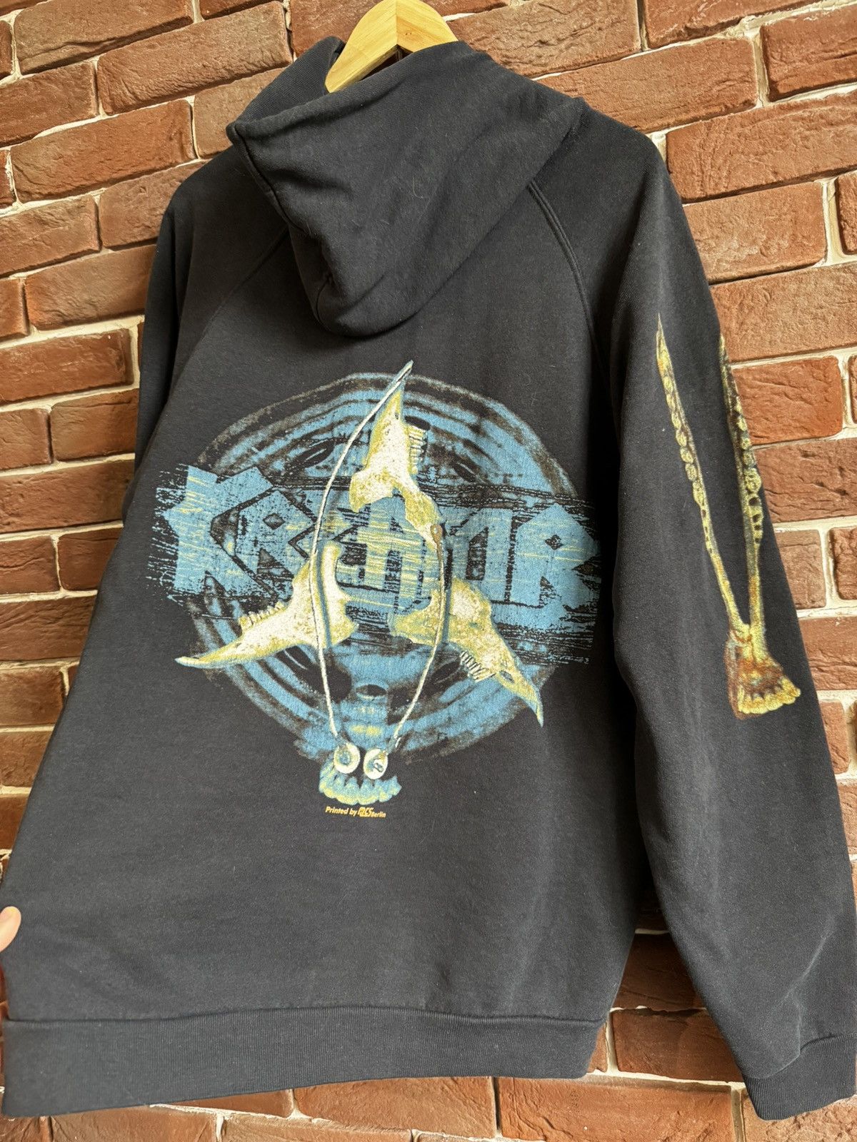 Band Tees Vintage 90s Kreator Thrash Metal Band Hoodie L black Size US L / EU 52-54 / 3 - 9 Thumbnail