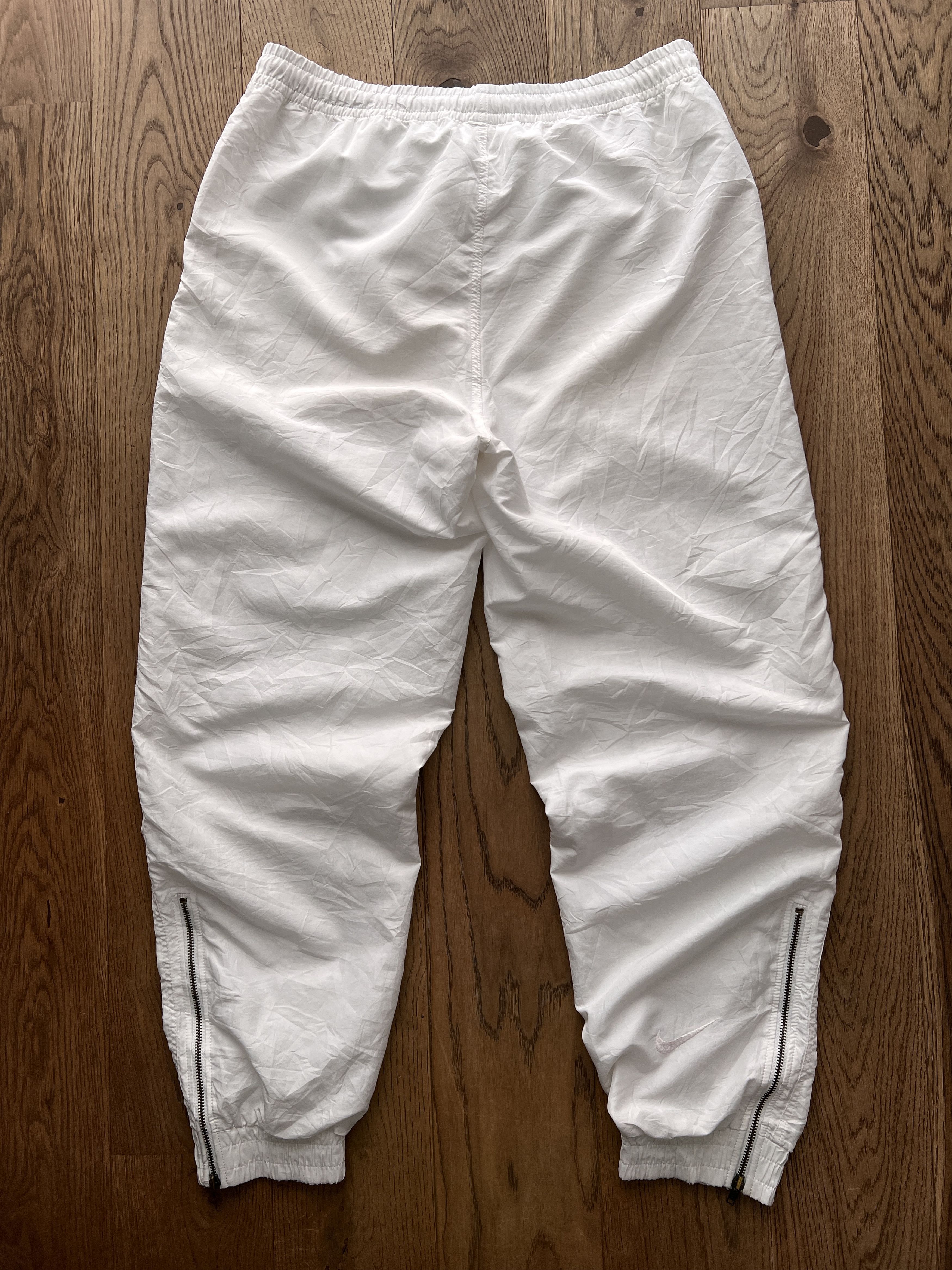 Nike Archive 80s! Nike Court vintage nylon track pants tennis Size US 32 / EU 48 - 15 Thumbnail