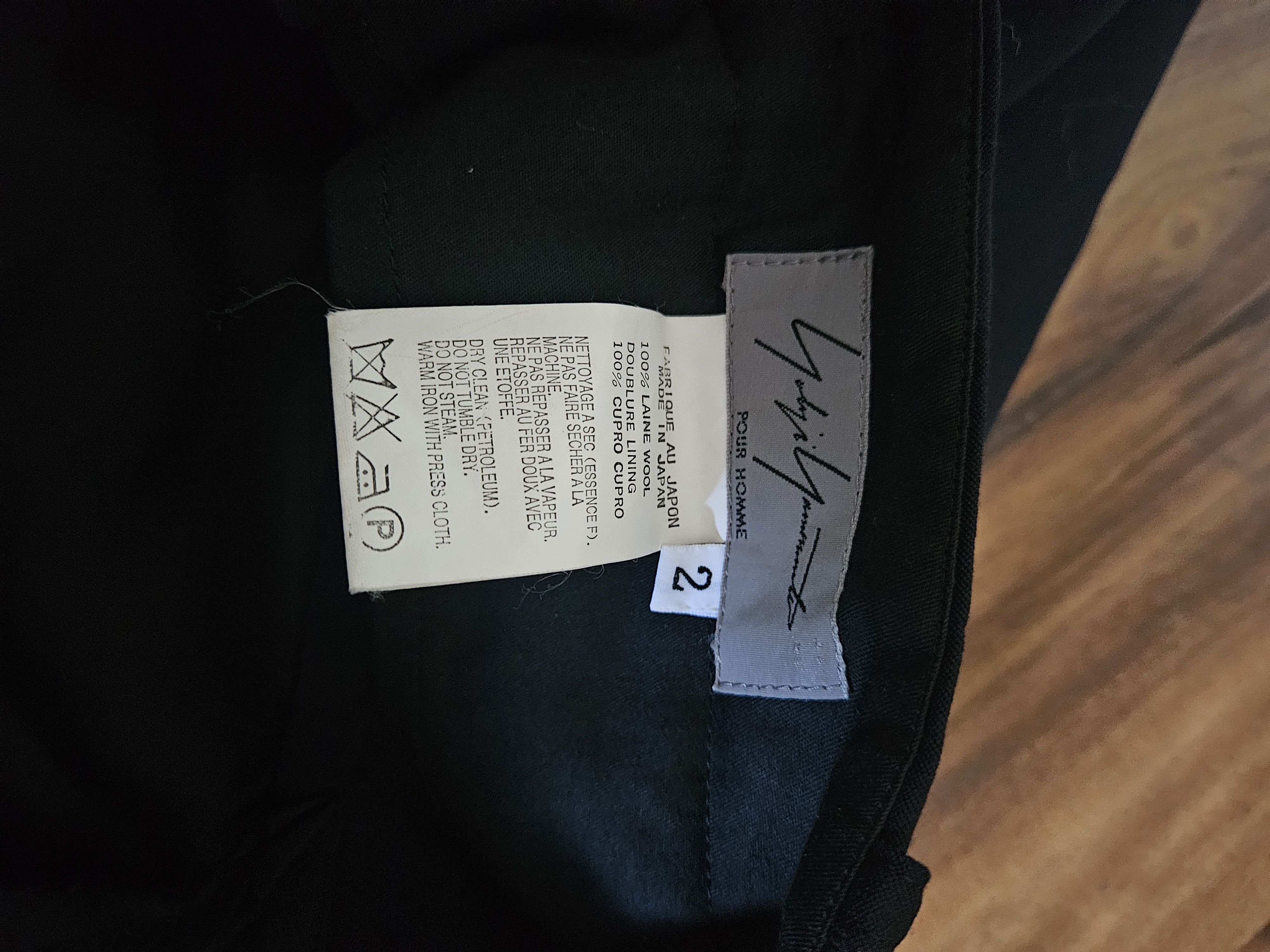Yohji Yamamoto Wool pants Size US 32 / EU 48 - 5 Thumbnail
