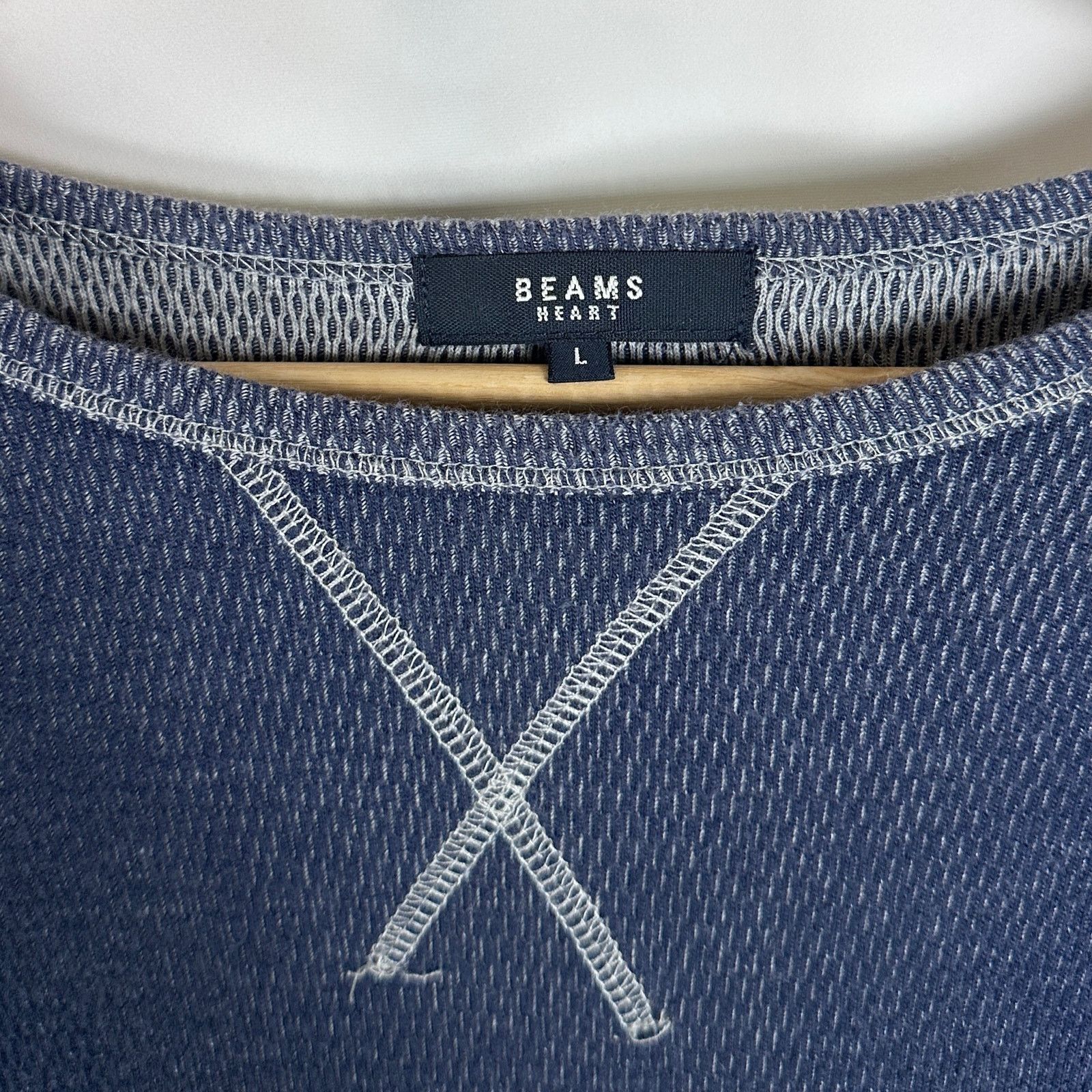 Beams Plus Navy Blue Crewneck Sweatshirt Size US M / EU 48-50 / 2 - 3 Thumbnail