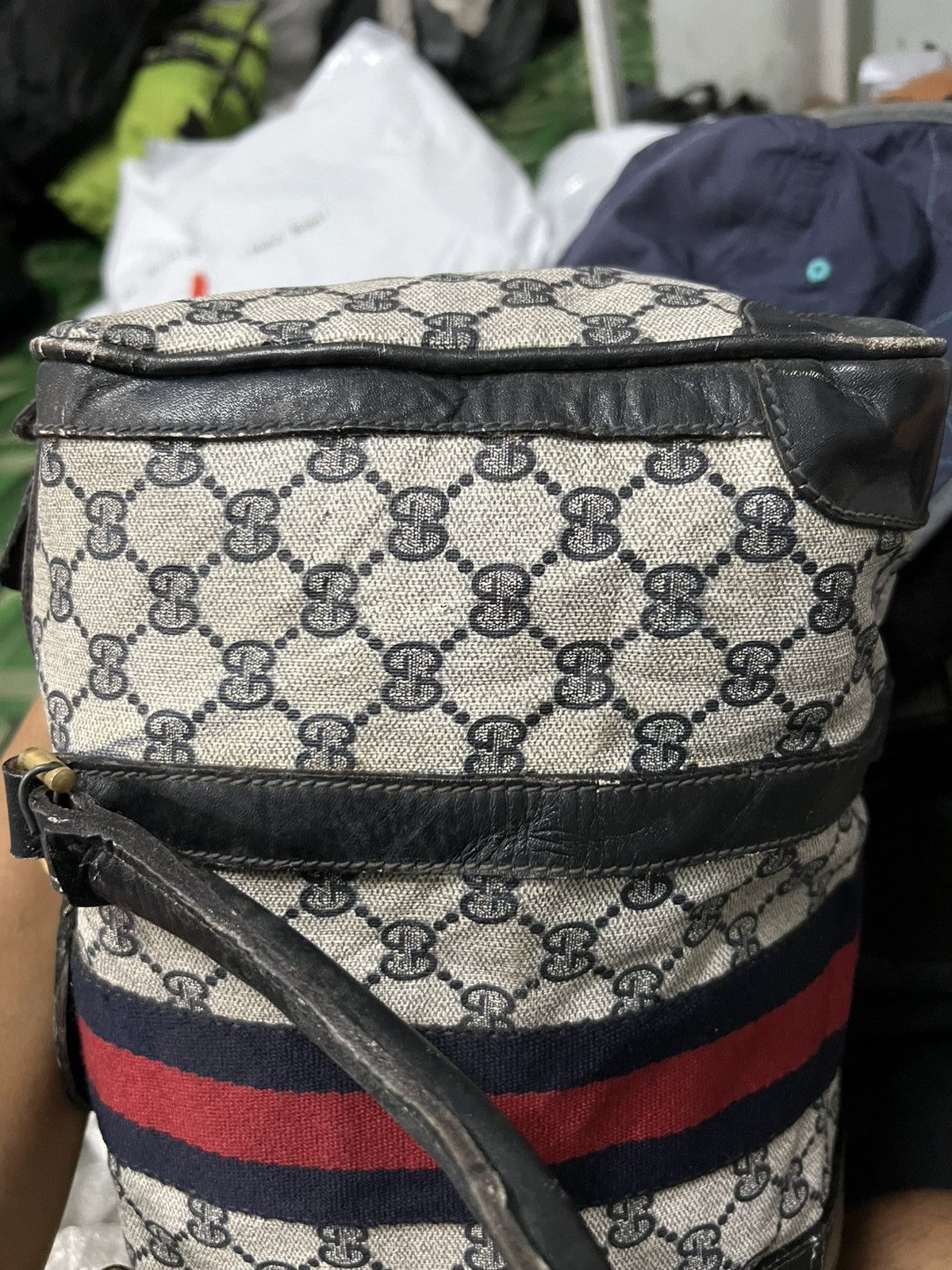Gucci × Vintage Vintage Gucci Boston Spedy Bag Size ONE SIZE - 9 Thumbnail