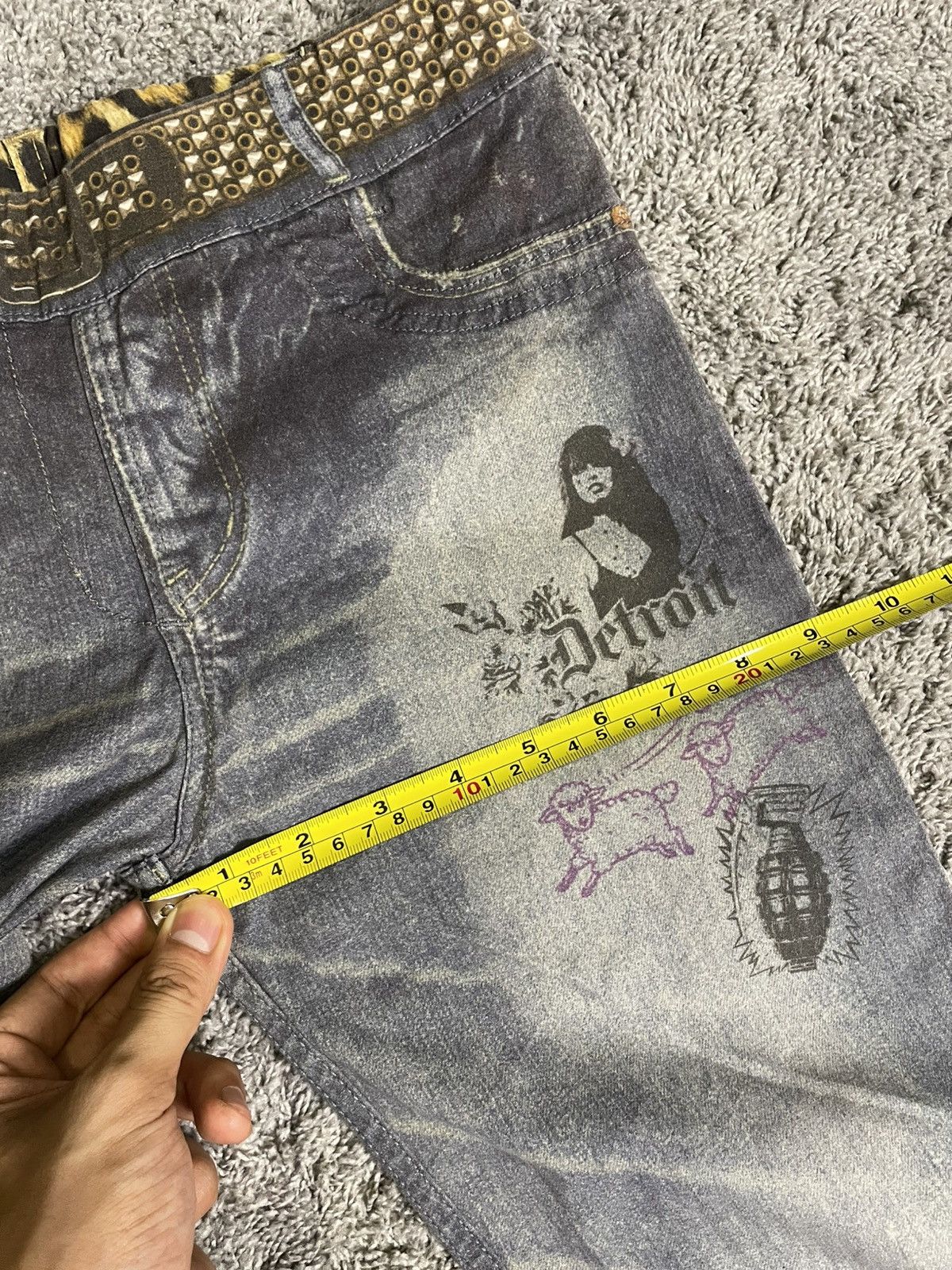 Hysteric Glamour Reversible Punk/Leopard Hysteric Glamour Pant Size 26" / US 2 / IT 38 - 19 Thumbnail