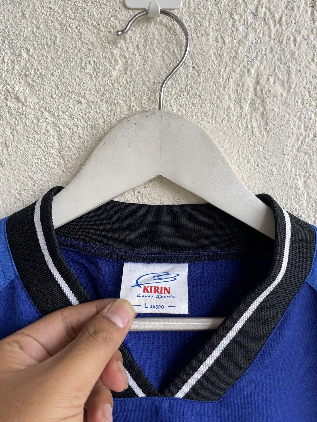 Japanese Brand 1992 Japan Training Jersey Soccer Size US XL / EU 56 / 4 - 3 Thumbnail