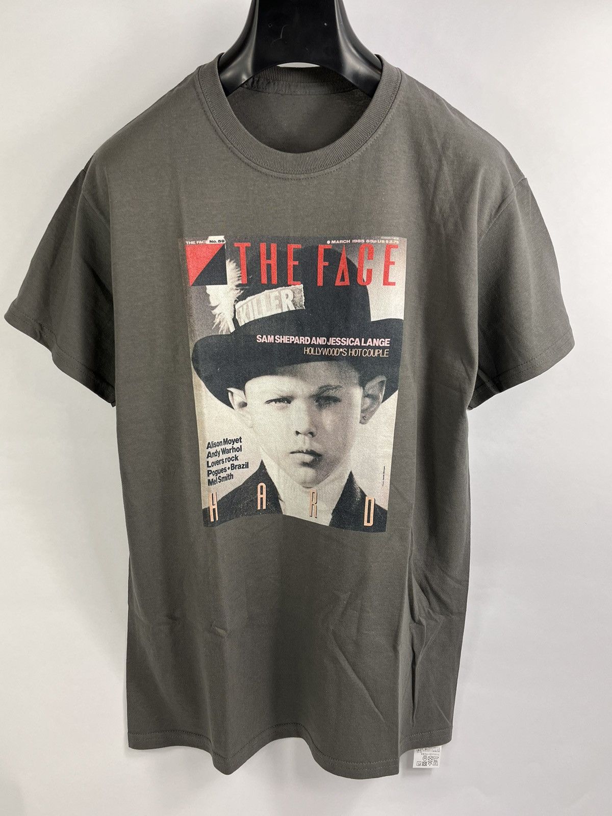 image of Fragment Design Photo Print T-Shirt in Grey, Men's (Size Medium)