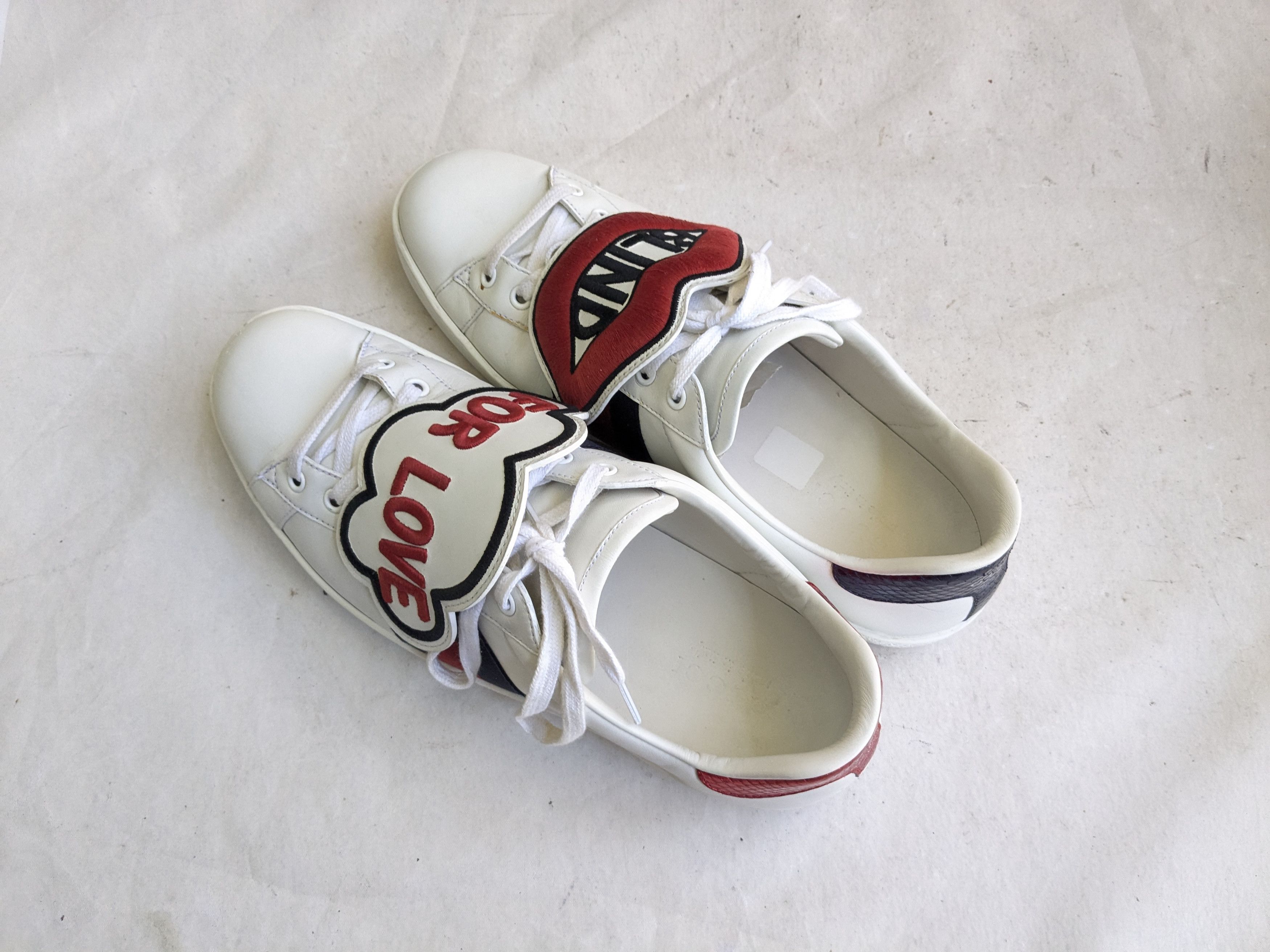 Gucci Gucci Ace Sneakers White 11 White Low Tops Size US 11 / EU 44 - 15 Thumbnail