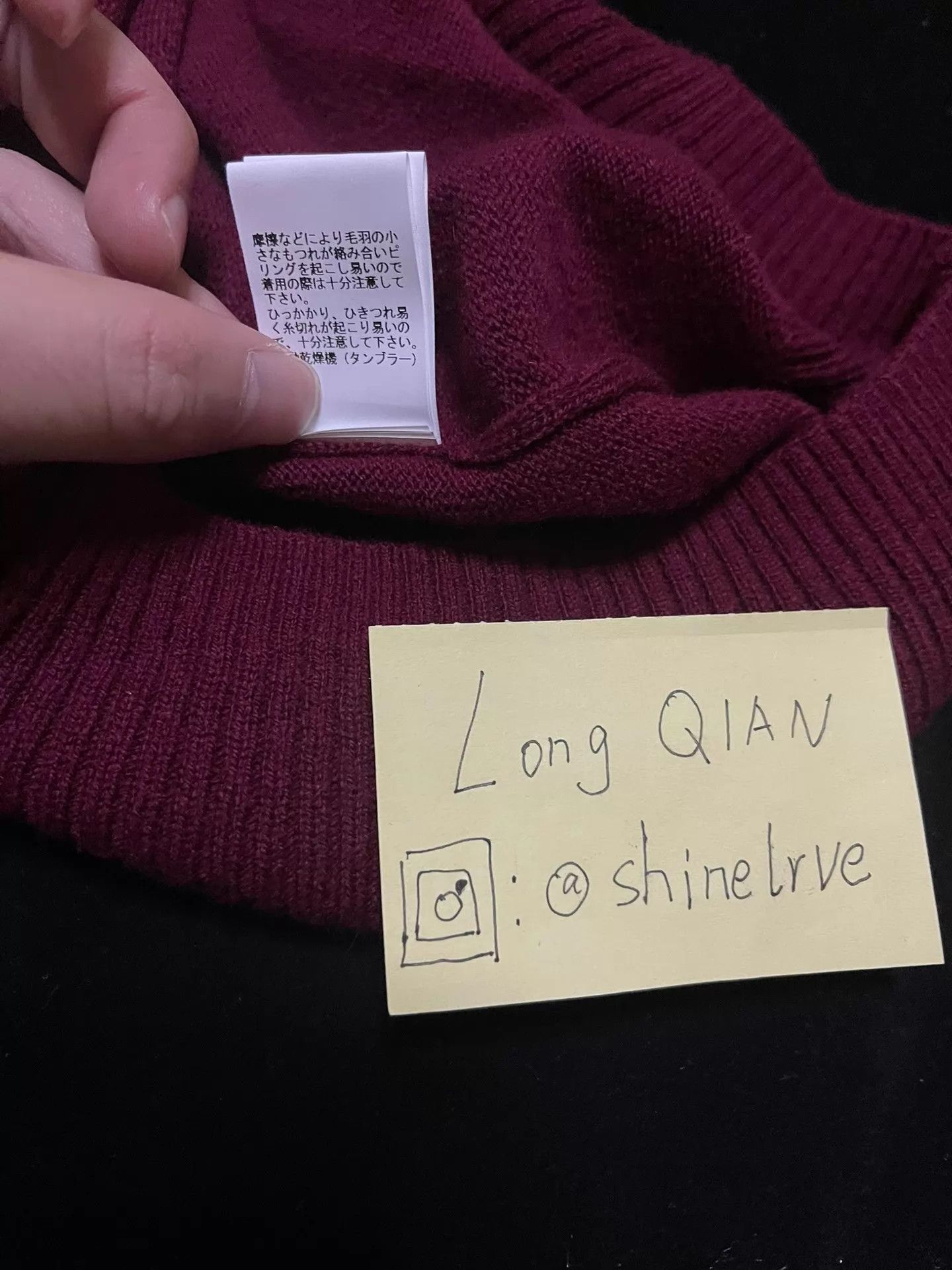 Supreme Supreme UC Wine Red Sweater New w/ Tags Below Retail Size US L / EU 52-54 / 3 - 9 Thumbnail