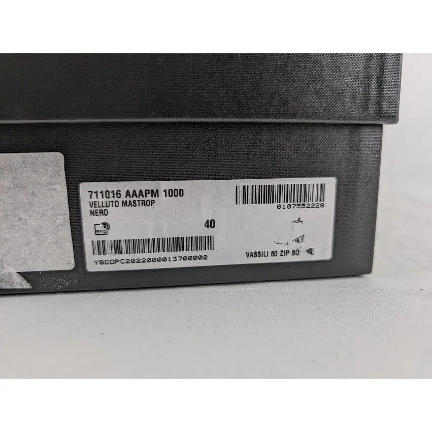Saint Laurent Paris o1rshd1 Vassili 60 Zip Boots in Black Size US 7 / EU 40 - 11 Thumbnail
