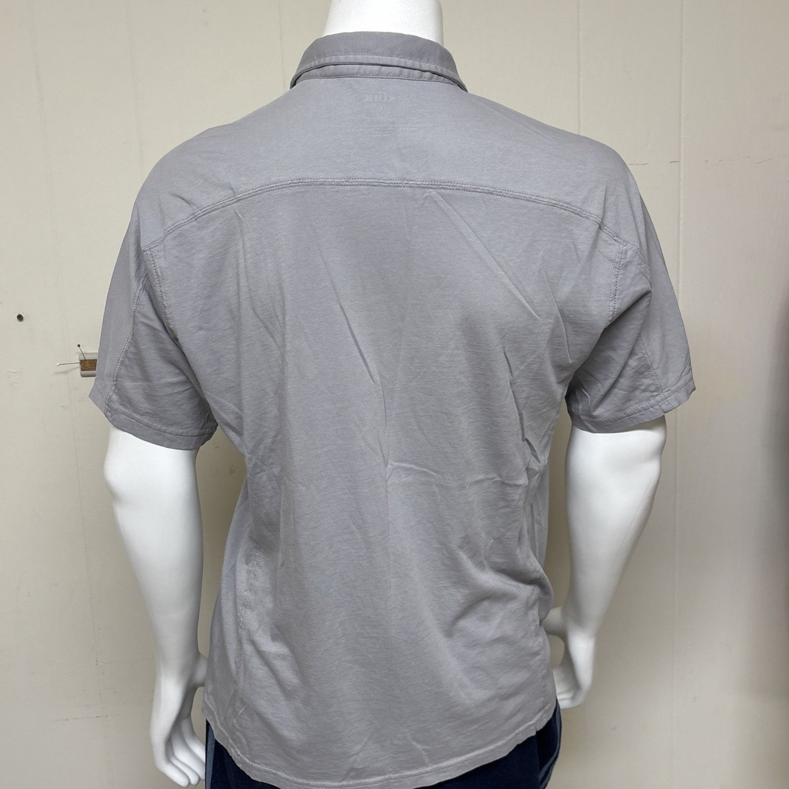 Kuhl Kuhl Wayfarer Polo Shirt Mens XL Gray Organic Cotton Wildfib Size US XL / EU 56 / 4 - 3 Thumbnail