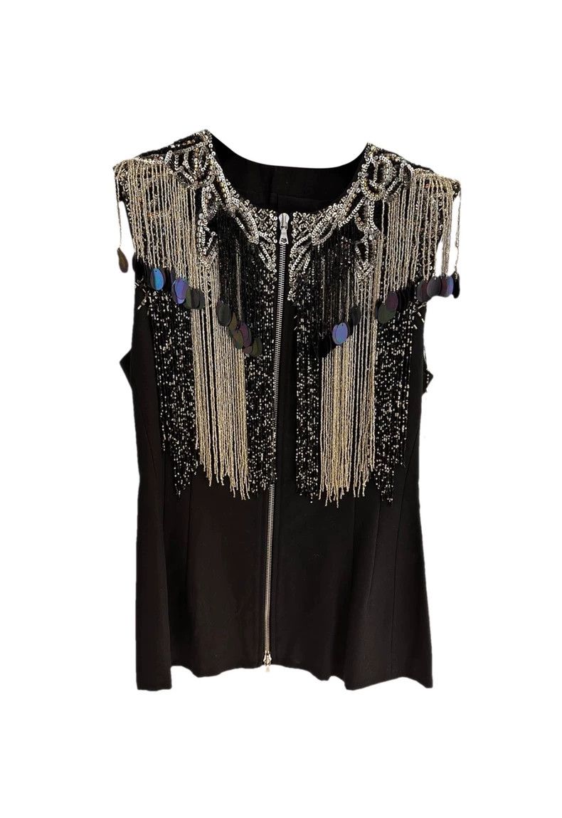 Dries Van Noten DRIES VAN NOTEN size:36 Heavy industry embroidered beaded Size S / US 4 / IT 40 - 1 Thumbnail