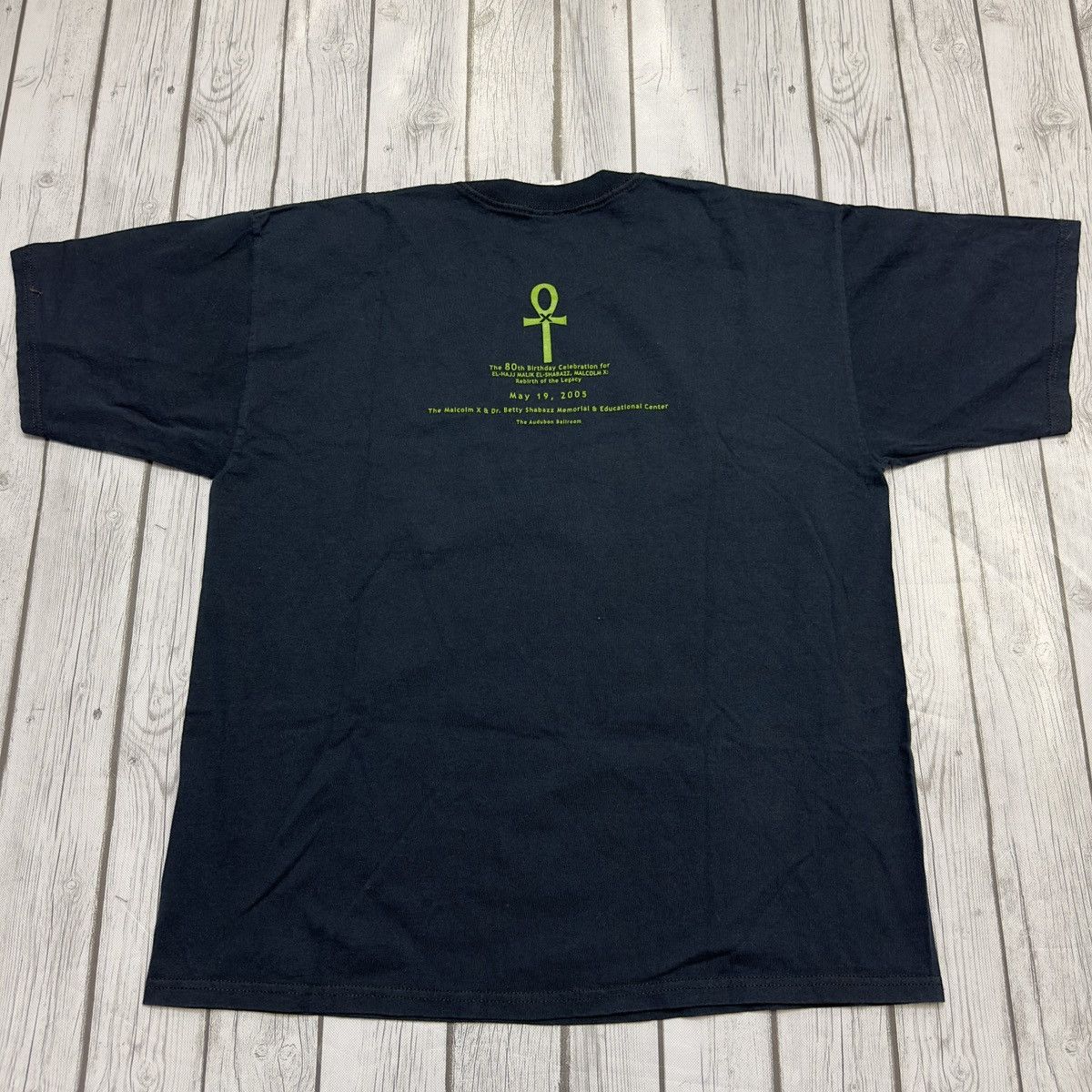 Gildan × Vintage Vintage Malcom X tee Size US L / EU 52-54 / 3 - 2 Thumbnail