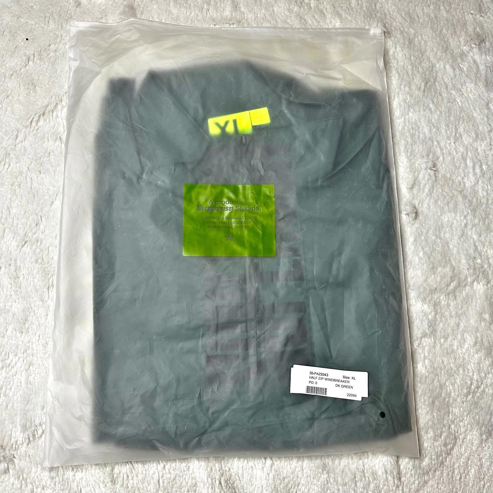 Supervsn NEW Supervsn S-Grid Anorak Half Zip Jacket Mens XL Size US XL / EU 56 / 4 - 7 Thumbnail