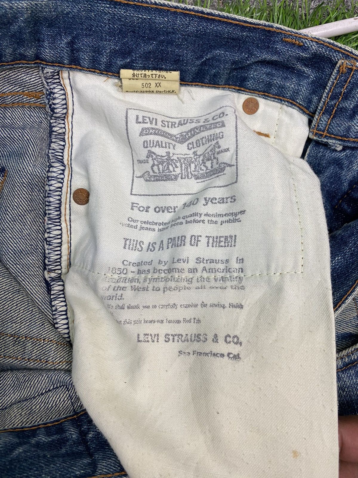 Levi's Vintage Levis Big E Selvedge Denim Size US 30 / EU 46 - 9 Thumbnail