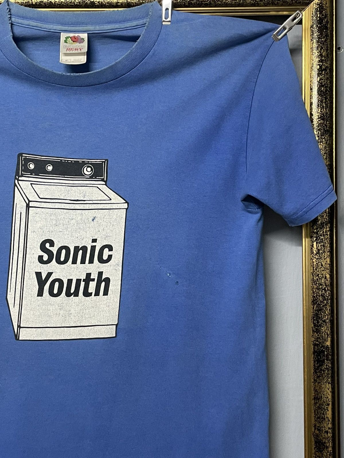 Vintage Vintage Original Sonic Youth Washing Machine Distressed Tee Size US M / EU 48-50 / 2 - 5 Thumbnail