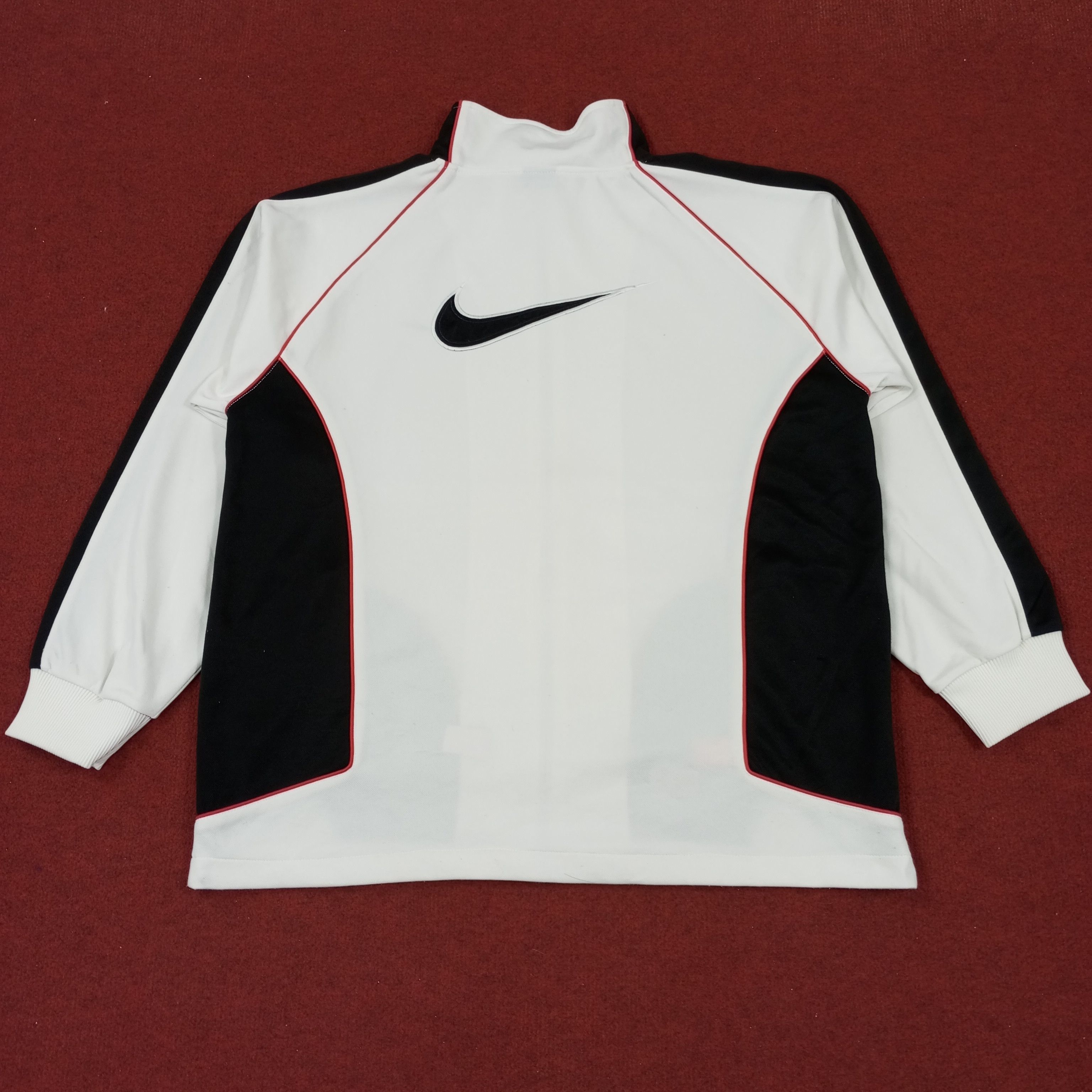 Nike Nike Big Logo Design Sportswear Style Jacket Size US L / EU 52-54 / 3 - 1 Thumbnail