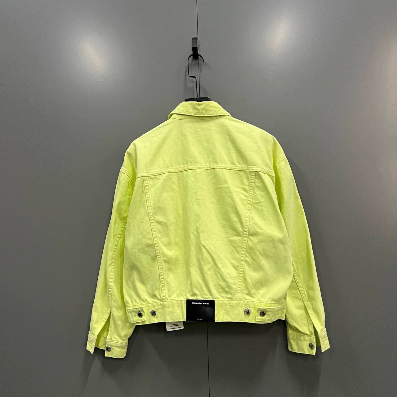 Alexander Wang alexander wang fluorescent yellow denim jacket Size US S / EU 44-46 / 1 - 2 Thumbnail