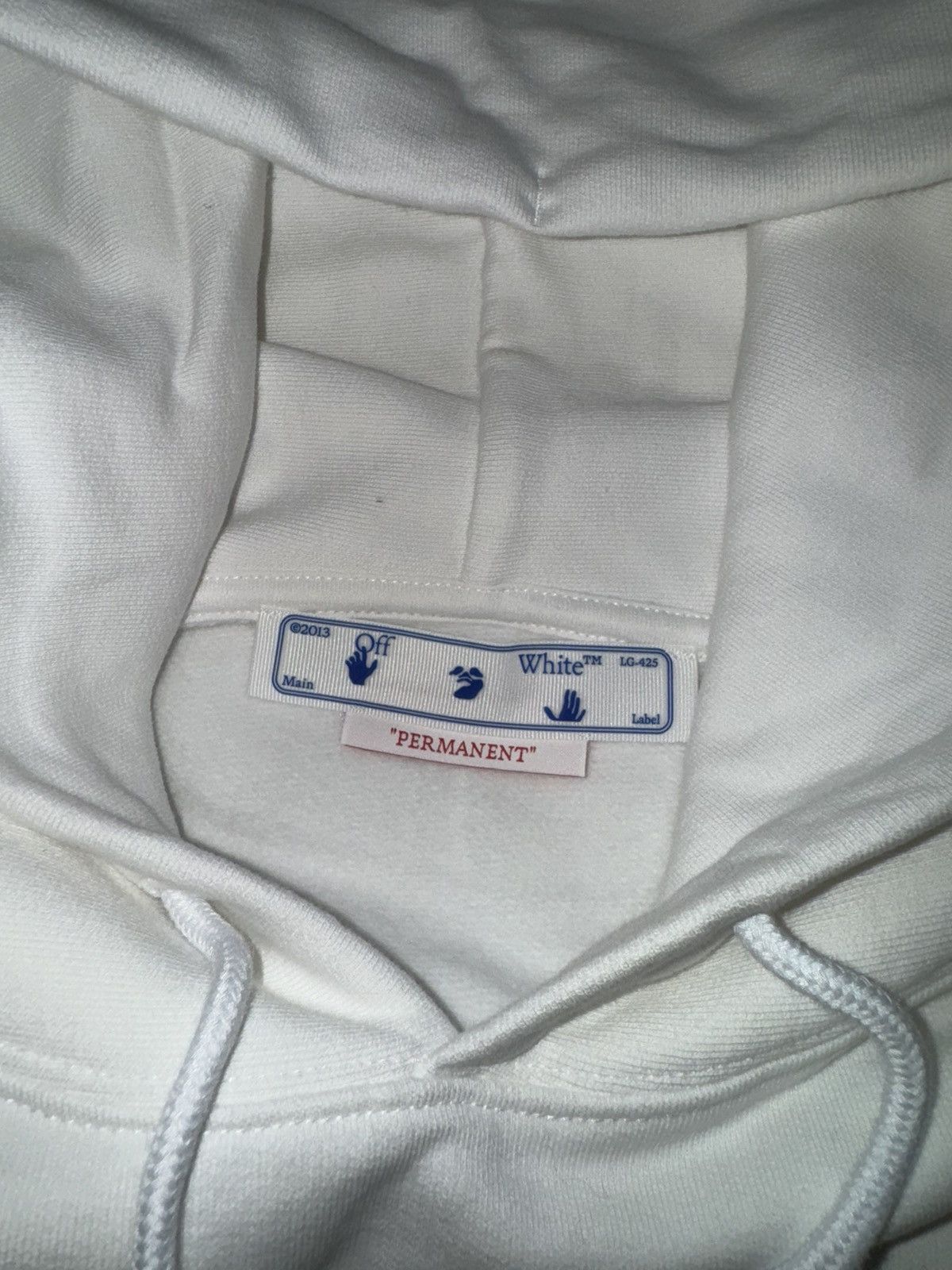 Off-White Off White Helvetica Over Hoodie Size US M / EU 48-50 / 2 - 4 Thumbnail