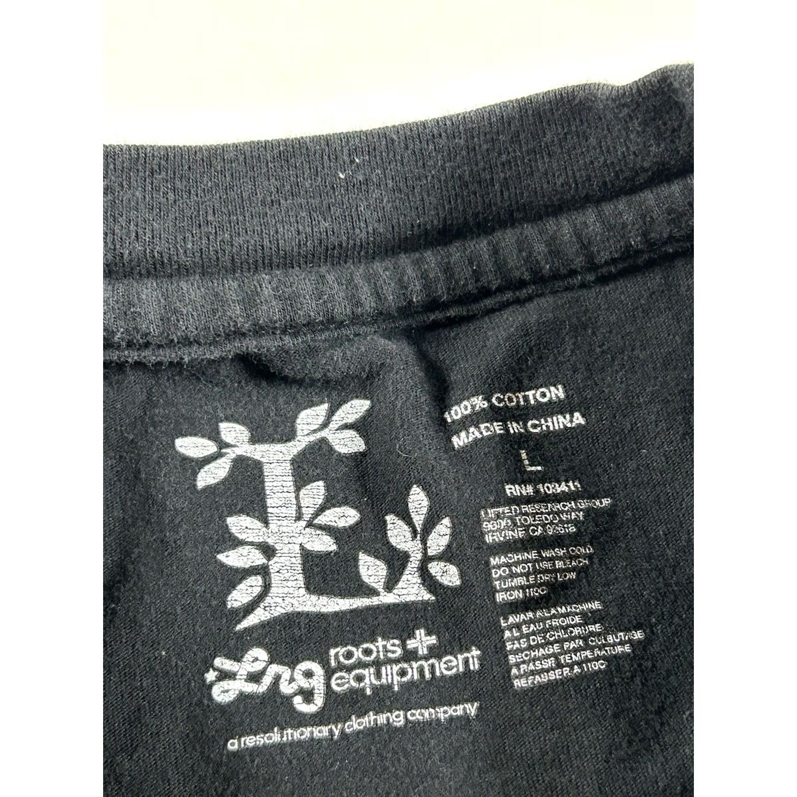 Roots VINTAGE LRG Different Tokes For Different Folks T-Shirt Large Black Hip Hop 2000s Mens Size US L / EU 52-54 / 3 - 5 Thumbnail