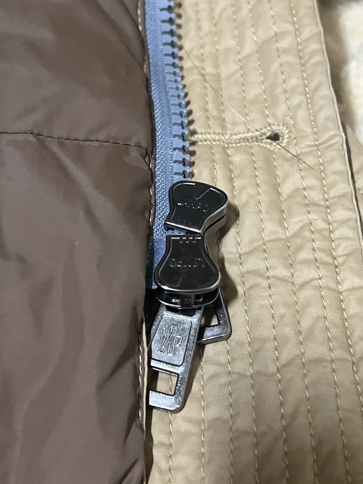Moncler Grenoble Moncler Grenoble G32-003 Beige Wool Panel Parka Rare Vintage Size US M / EU 48-50 / 2 - 4 Thumbnail