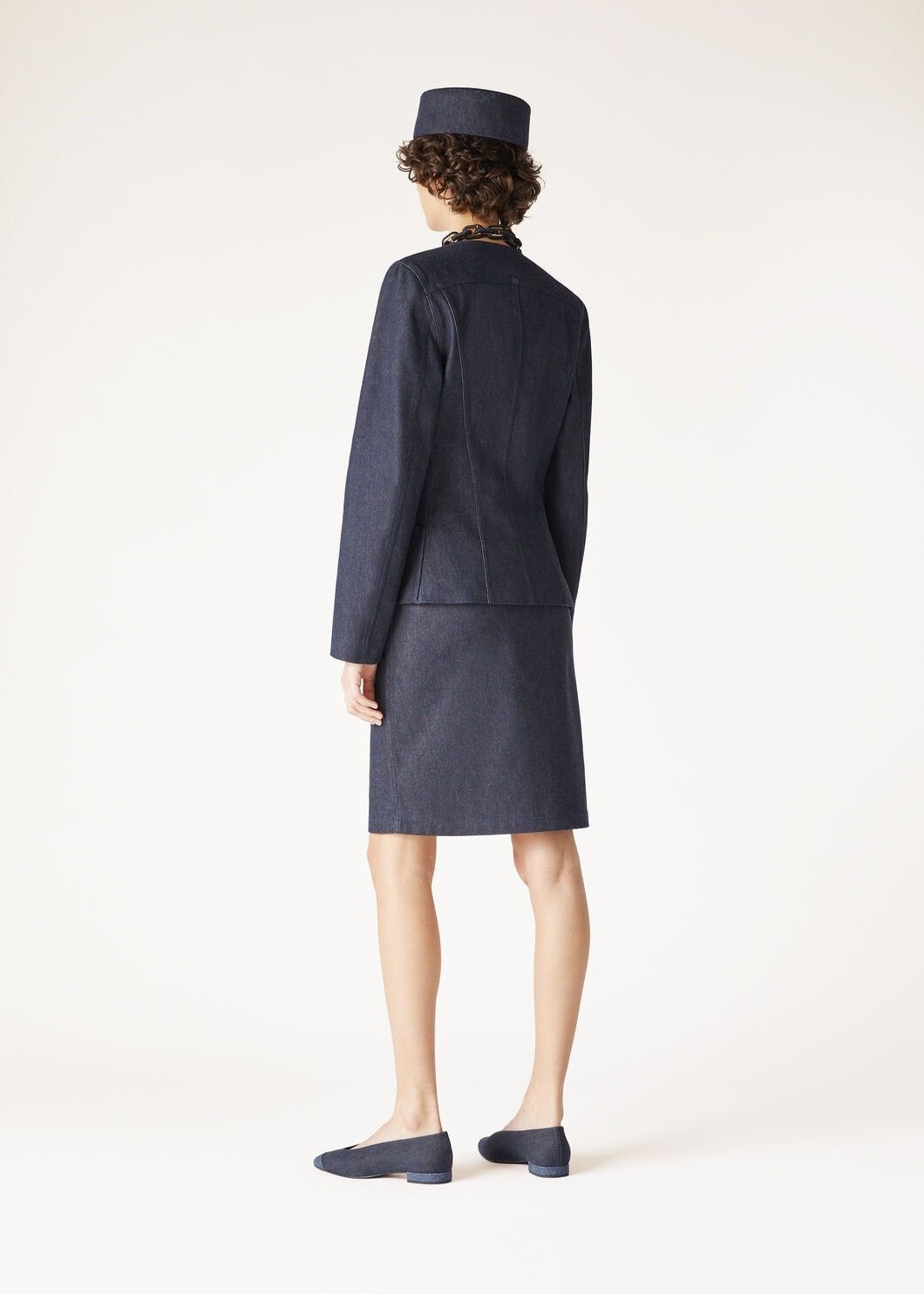 o1srvl11e0825 FAO3539 Denise Jacket in Blue