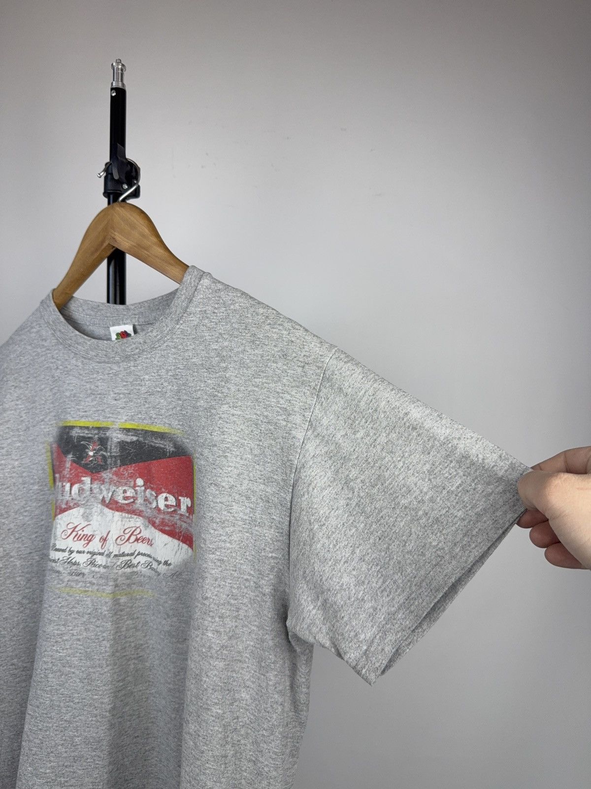 Budweiser 00s Budweiser King Of Beers Graphic Logo T Shirt Vintage Size US M / EU 48-50 / 2 - 6 Thumbnail