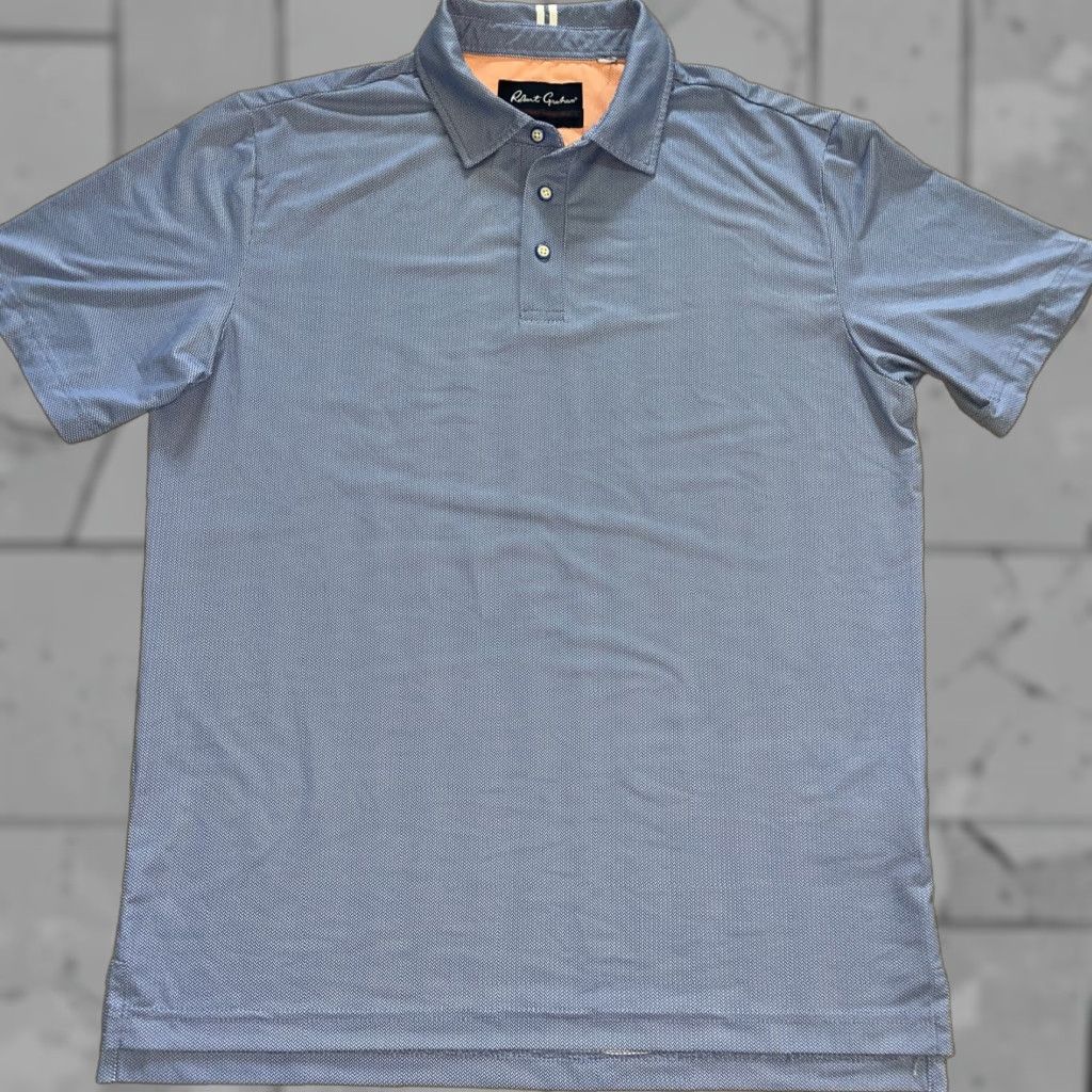 Robert Graham Robert Graham Modern Americana blue polo golf shirt Mens M Shirt Size US M / EU 48-50 / 2 - 1 Thumbnail