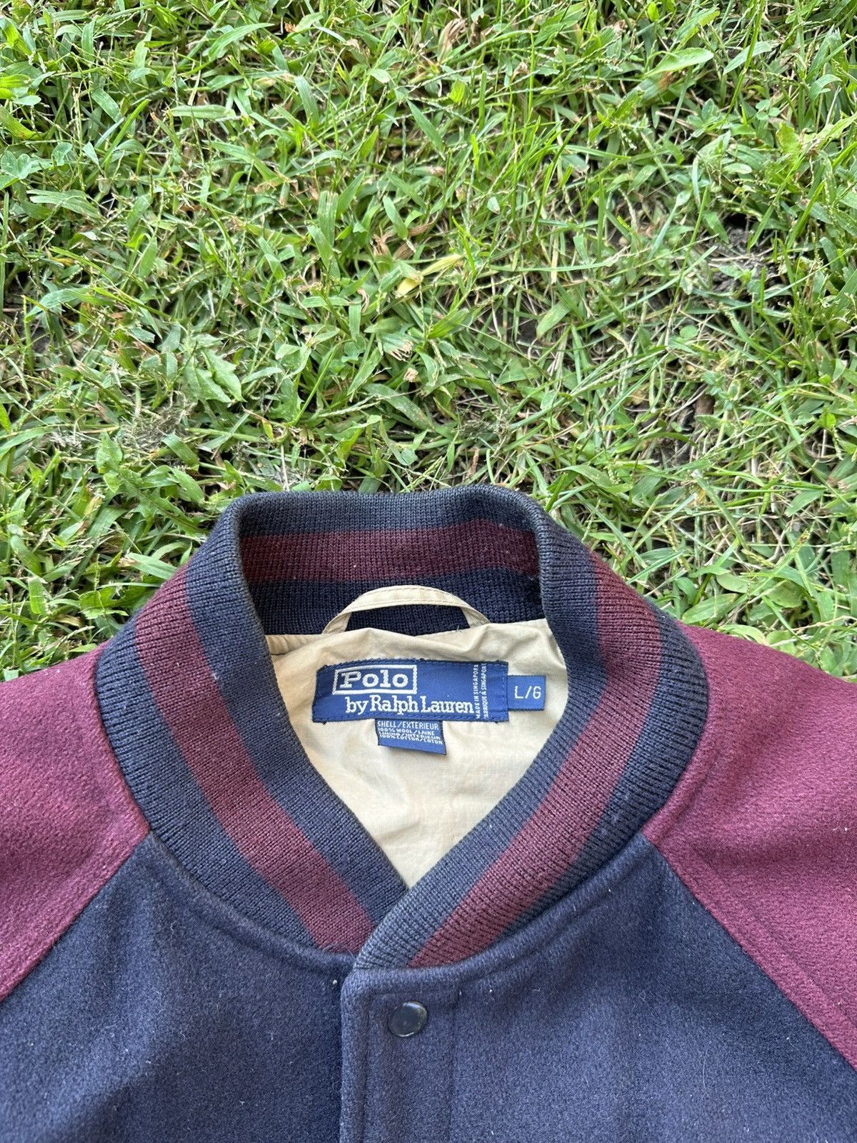 Polo Ralph Lauren VINTAGE POLO RALPH LAUREN VARSITY JACKET Size US L / EU 52-54 / 3 - 5 Thumbnail