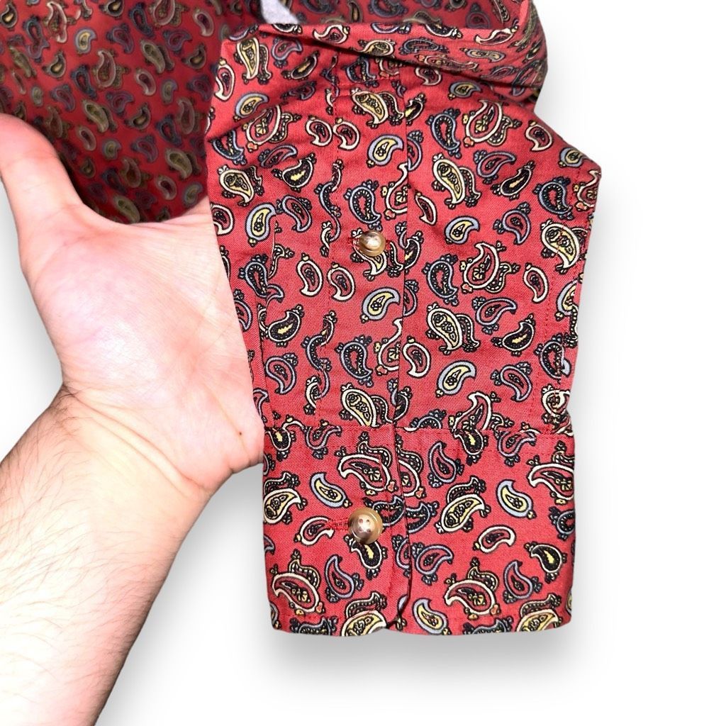 Other NWT J. Crew Red Paisley Button Up Up Work Shirt Size S Size US S / EU 44-46 / 1 - 7 Thumbnail