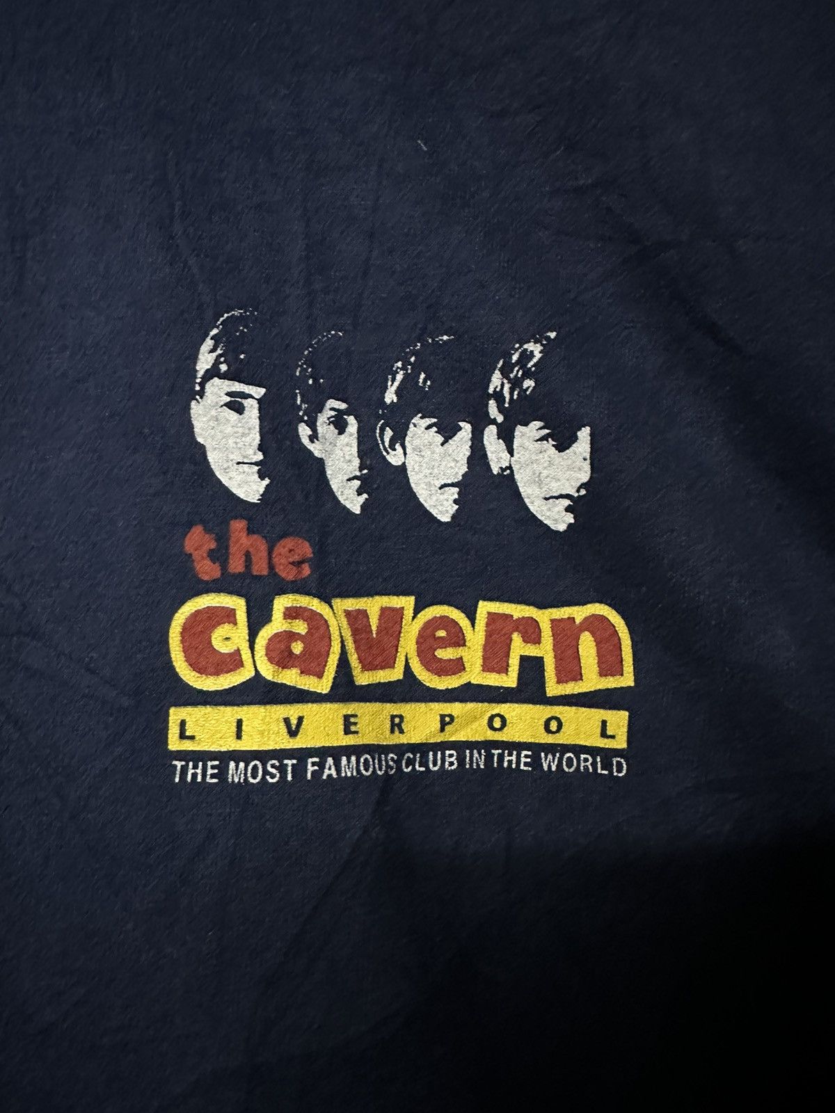 Band Tees × Vintage Vintage 90s The Cavern Liverpool The Beatles Tee Size US XL / EU 56 / 4 - 4 Thumbnail