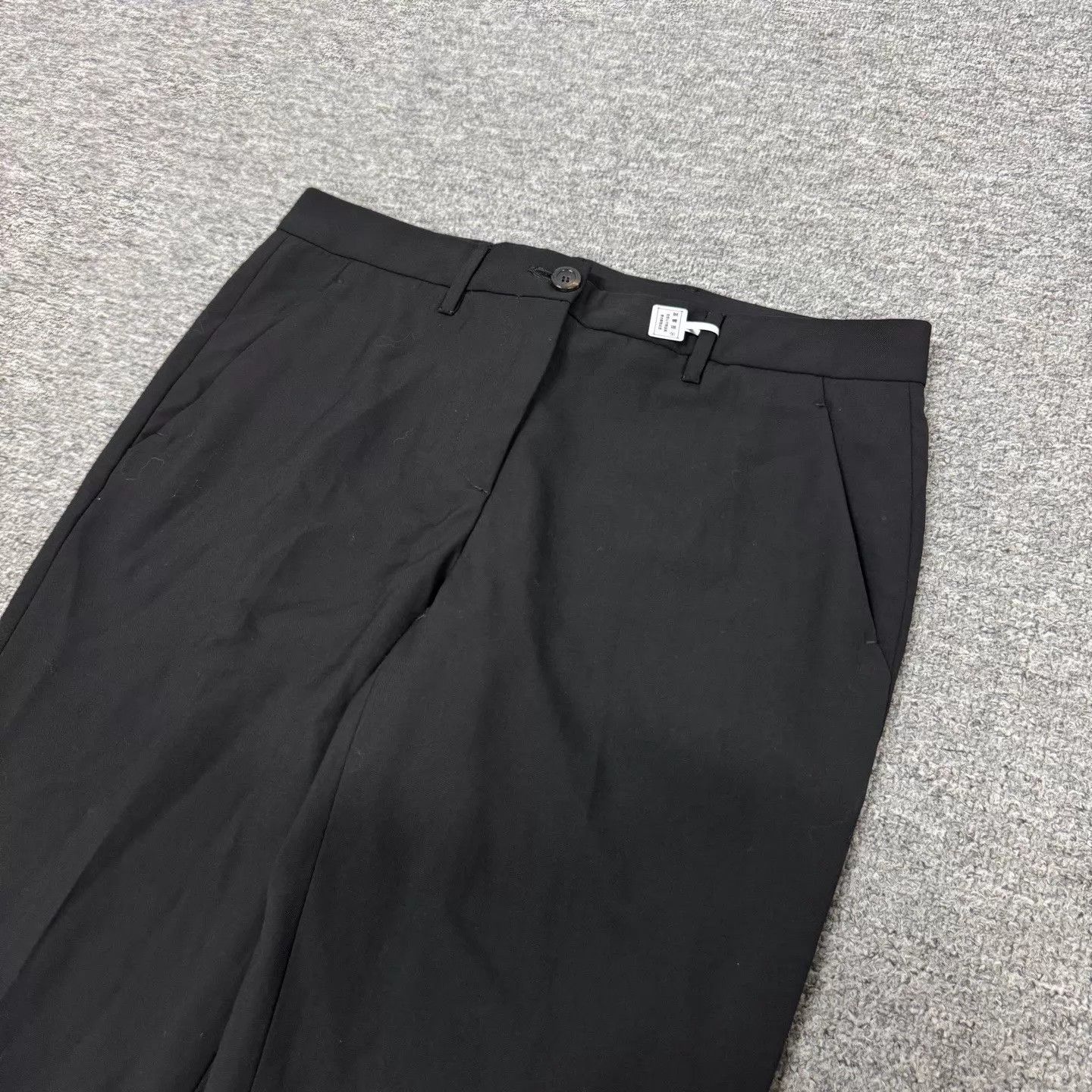 Miu Miu MIU MIU black yellow side stripe flared cropped pants Size 28" / US 6 / IT 42 - 4 Thumbnail