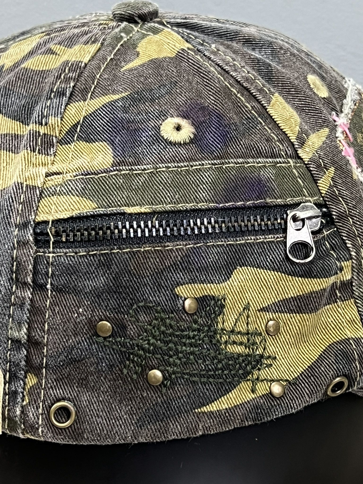 Quicksilver × Quiksilver Roxy Camo Ball Cap With Pockets #4 Size ONE SIZE - 5 Thumbnail