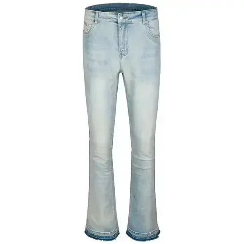 Designer × Japanese Brand × Vintage hiphop faded distressed flared jeans Size US 34 / EU 50 - 3 Thumbnail