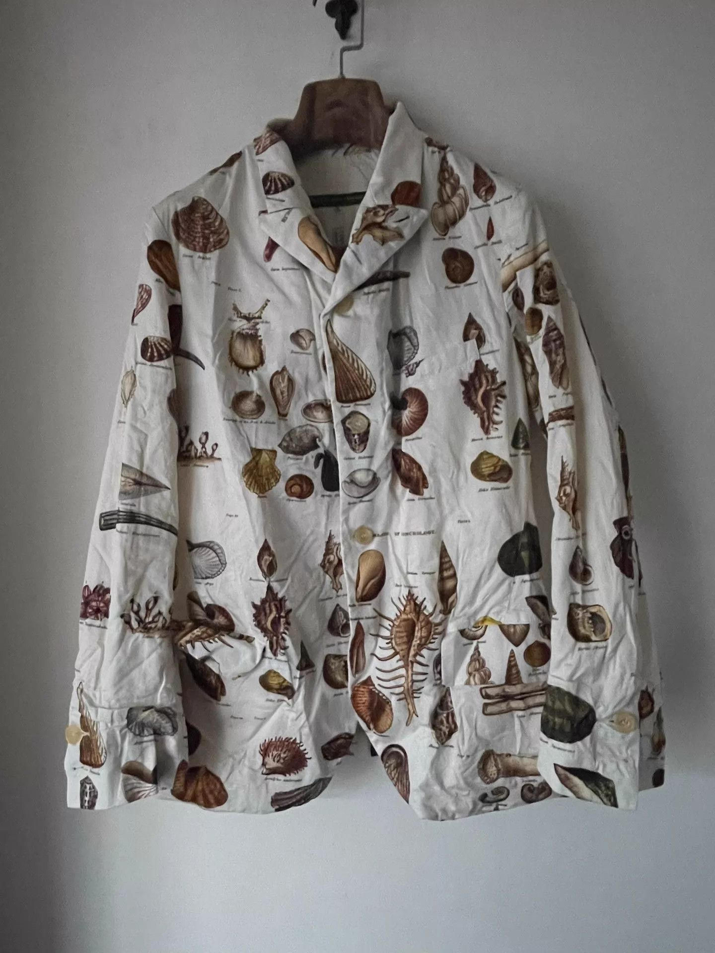 Paul Harnden Shoemakers Paul Harnden Shell Print Cotton Suit M UK Handmade SS16 Size US M / EU 48-50 / 2 - 2 Thumbnail