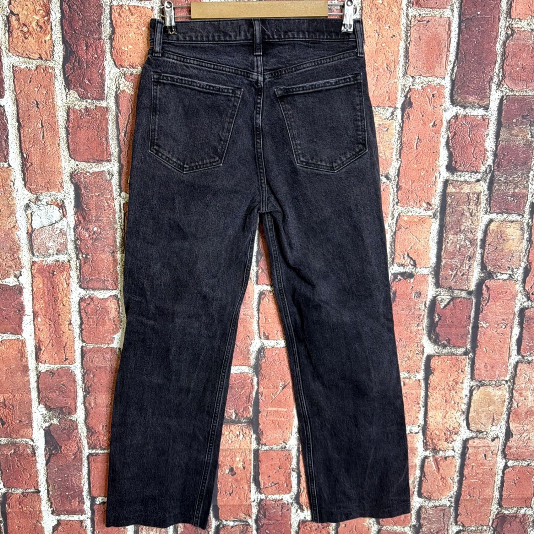Abercrombie & Fitch VINTAGE Abercrombie & Fitch Jeans Womens 27 Black Low Rise The 90s Baggy Size 27" / US 4 / IT 40 - 3 Thumbnail