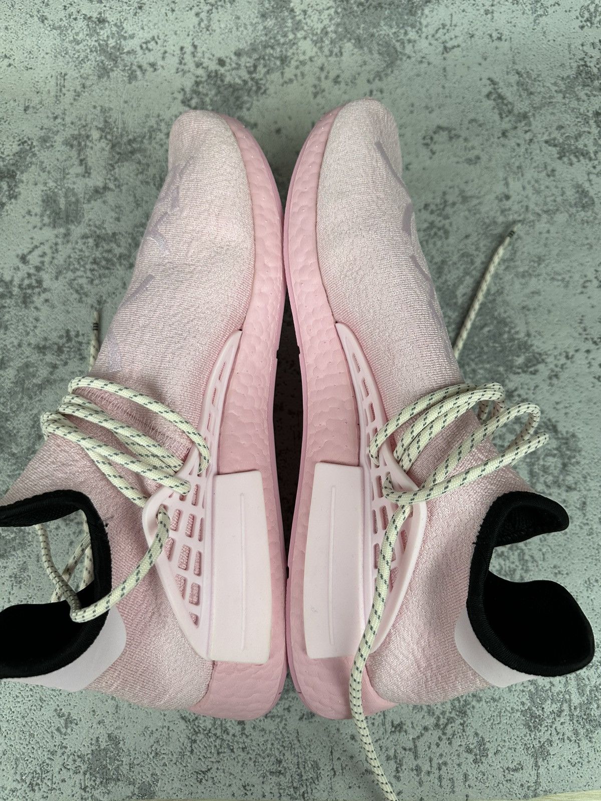 Adidas × Pharrell Adidas Pharrell Williams NMD Hu Pink Human Race Size 13 Size US 13 / EU 46 - 5 Thumbnail