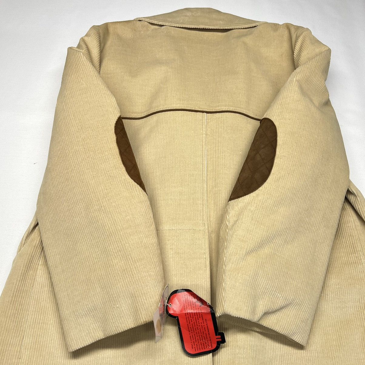 Vintage × Woolrich Woolen Mills VTG Woolrich Jacket Coat Corduroy Wool Lined Plaid Beige Size US S / EU 44-46 / 1 - 18 Thumbnail