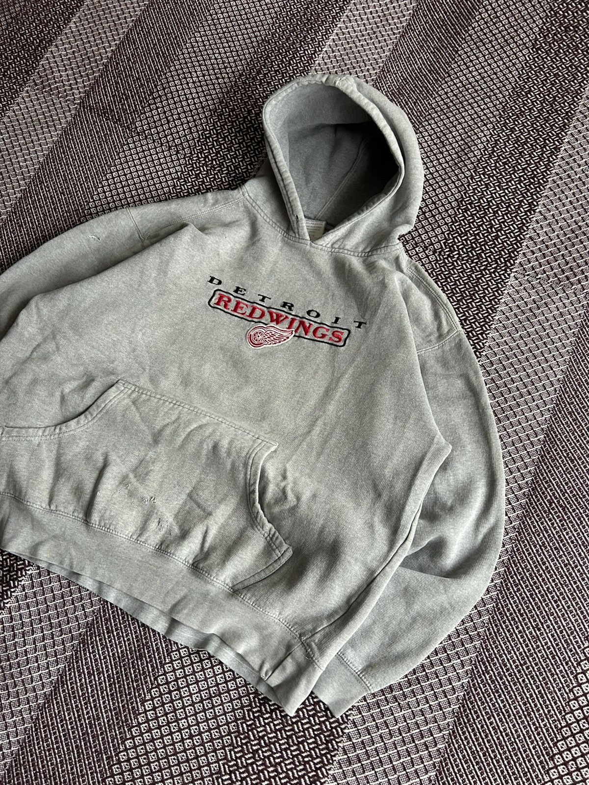 Vintage Vintage Boxy Fit Thrashed Hoodie Women Distressed Size M Size M / US 6-8 / IT 42-44 - 2 Thumbnail