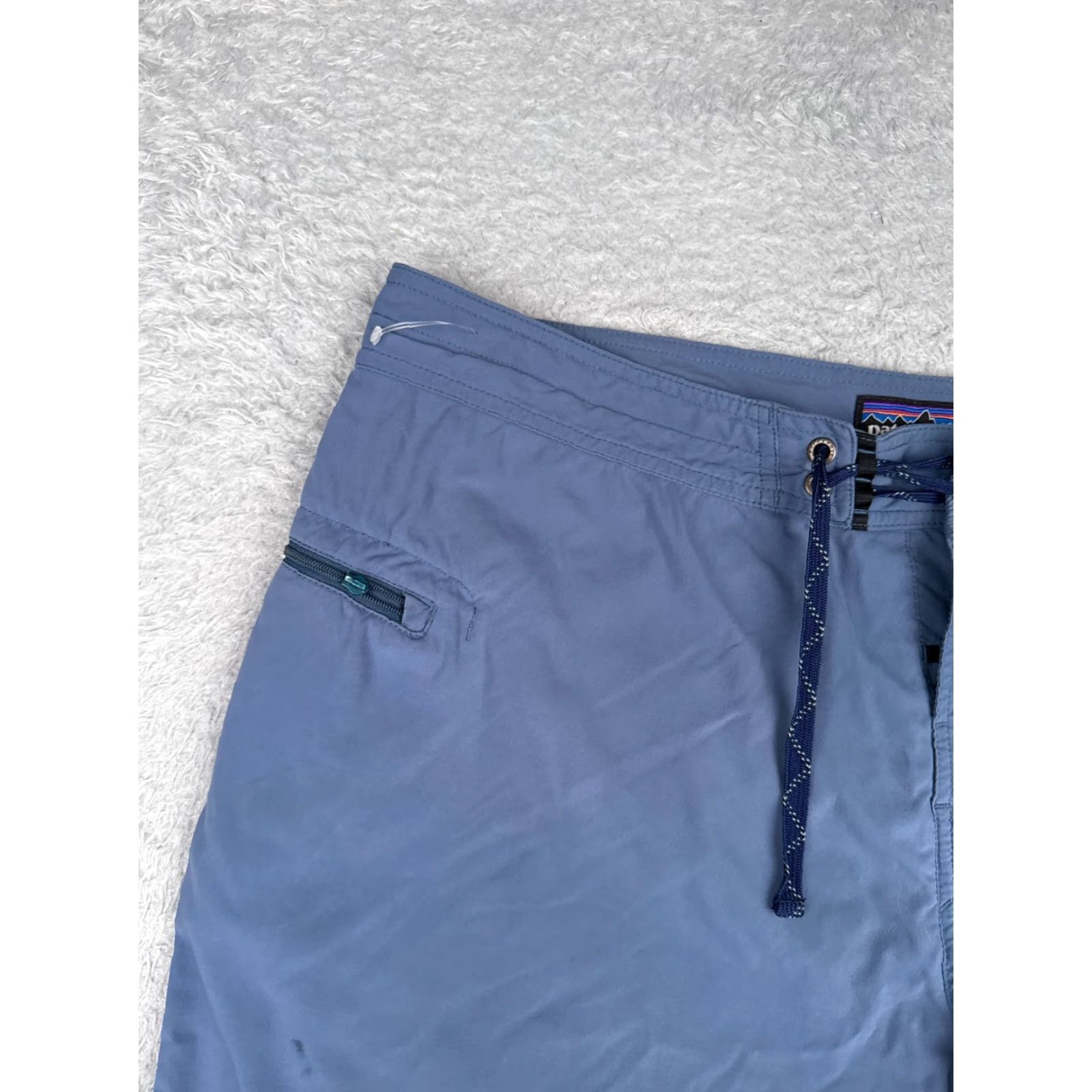 Patagonia Patagonia Board Shorts Mens 36 White Wavefarer Beach Nylon Blend Swim Trunks 11" Pockets Mens Size US 36 / EU 52 - 4 Thumbnail