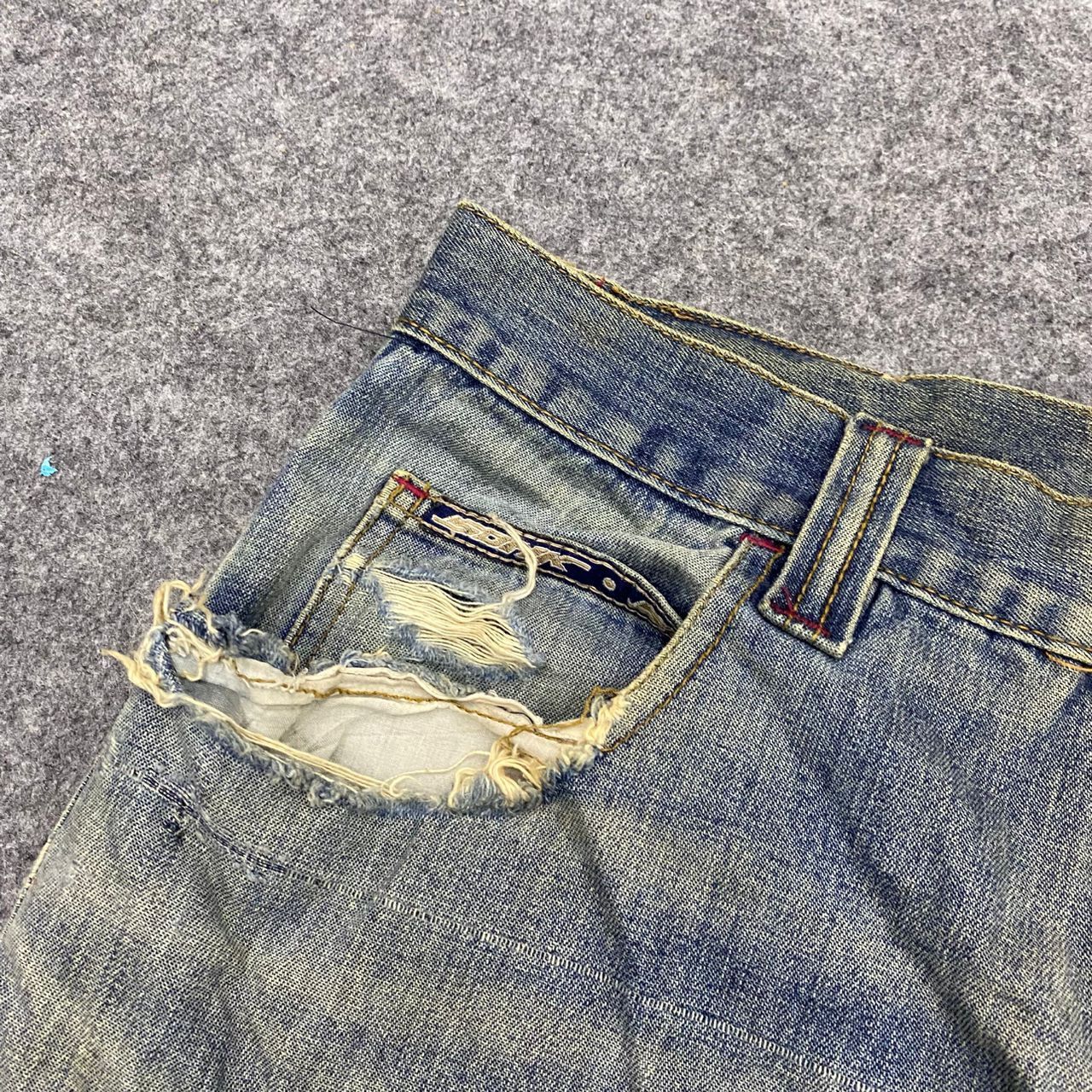 If Six Was Nine 💥Best Offer💥Vintage SOHK Baggy Distressed Denim Size US 32 / EU 48 - 5 Thumbnail