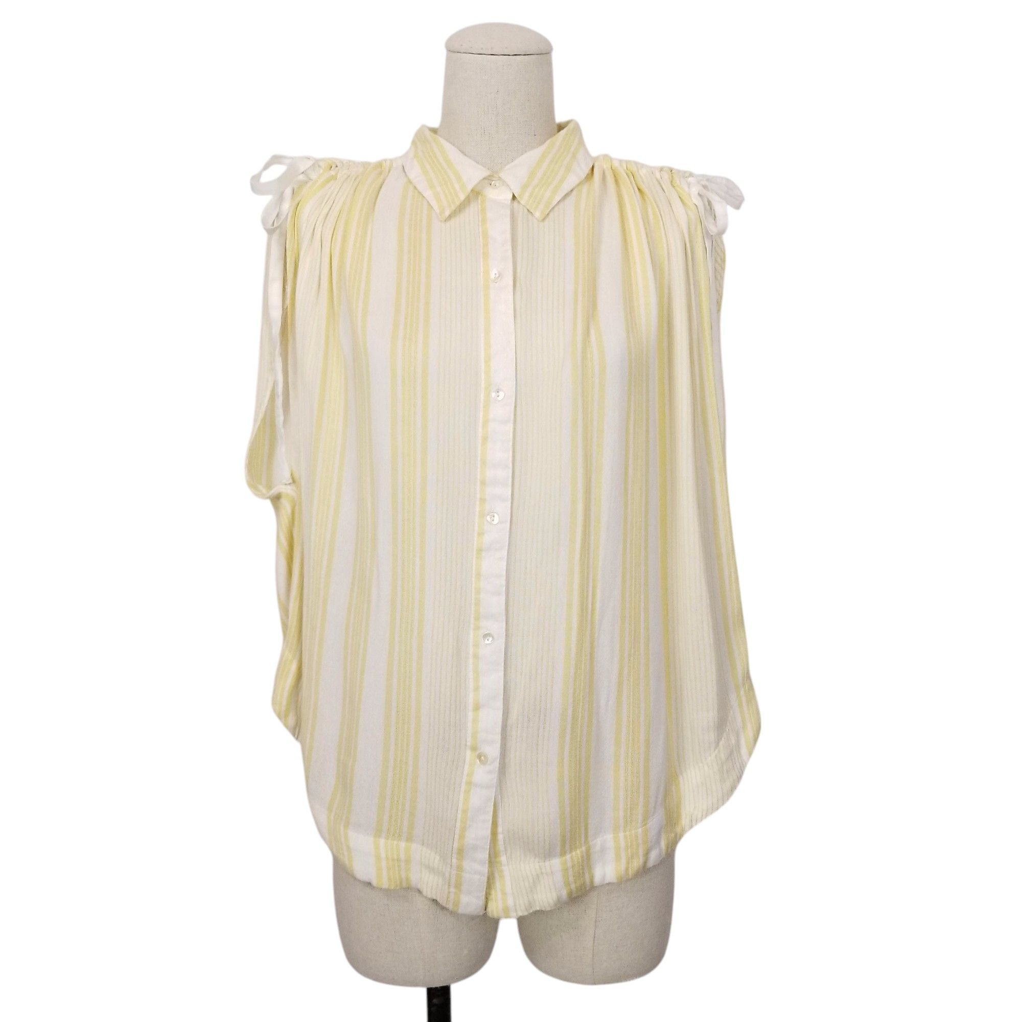 Free People Baby Blues Blouse Size L / US 10 / IT 46 - 1 Thumbnail