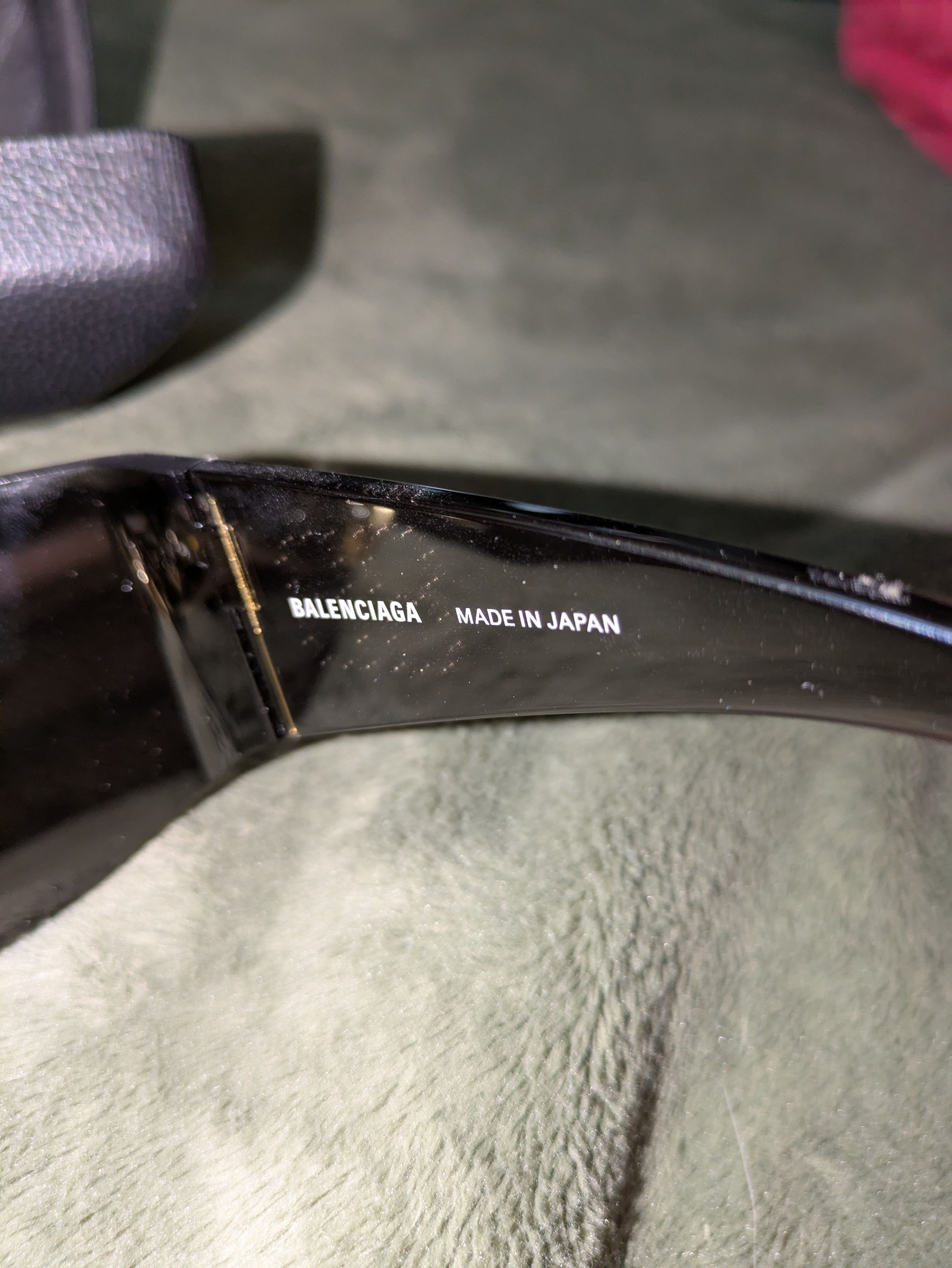 Balenciaga Balenciaga 68mm shield sunglasses Size ONE SIZE - 4 Thumbnail